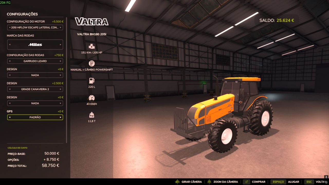 Valtra BH 180 205i