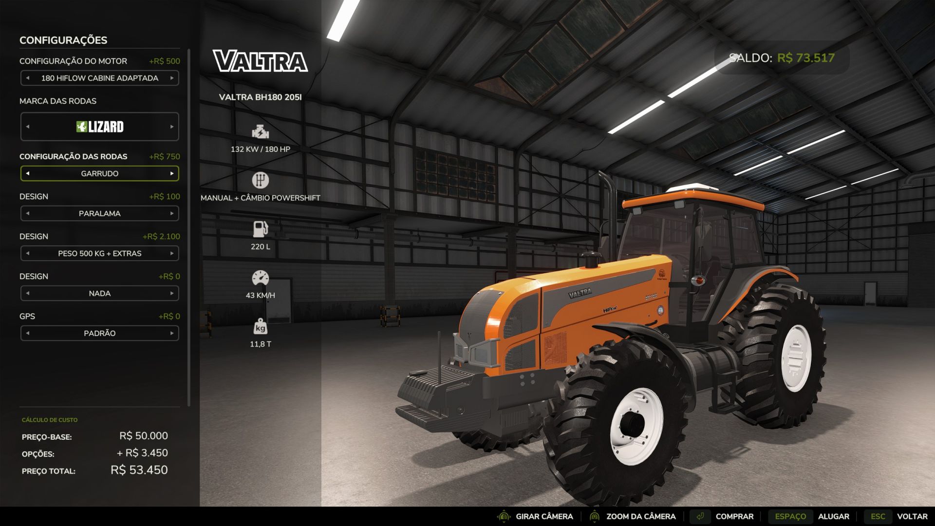 Valtra BH 180 205i
