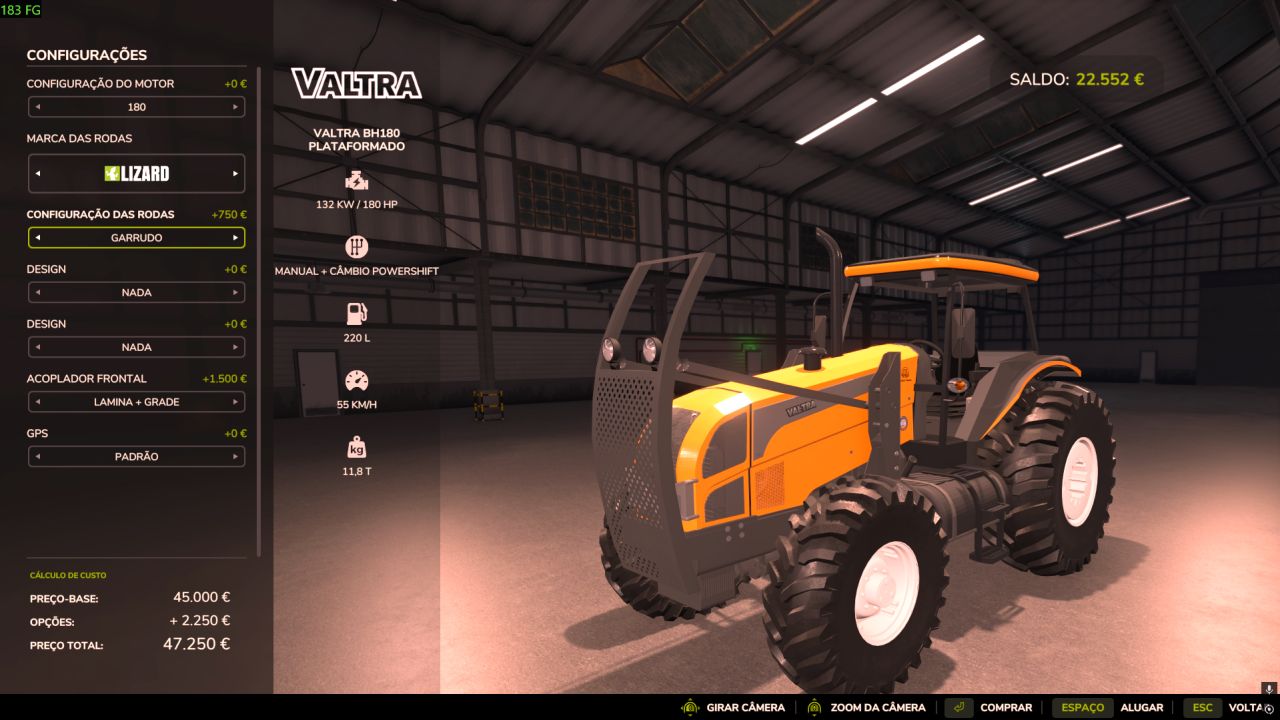 Valtra BH 180 205i