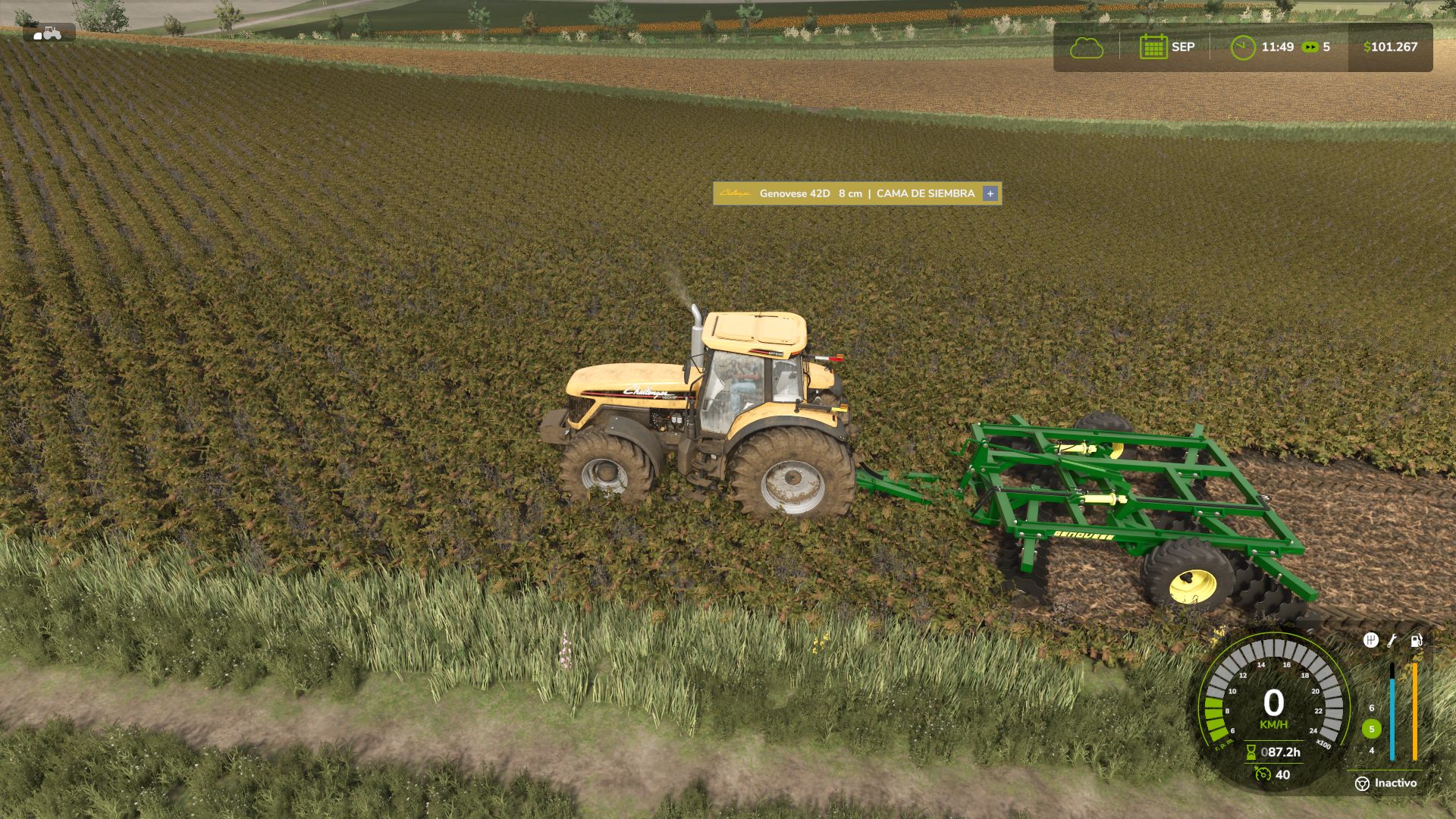 Variable Working Depth