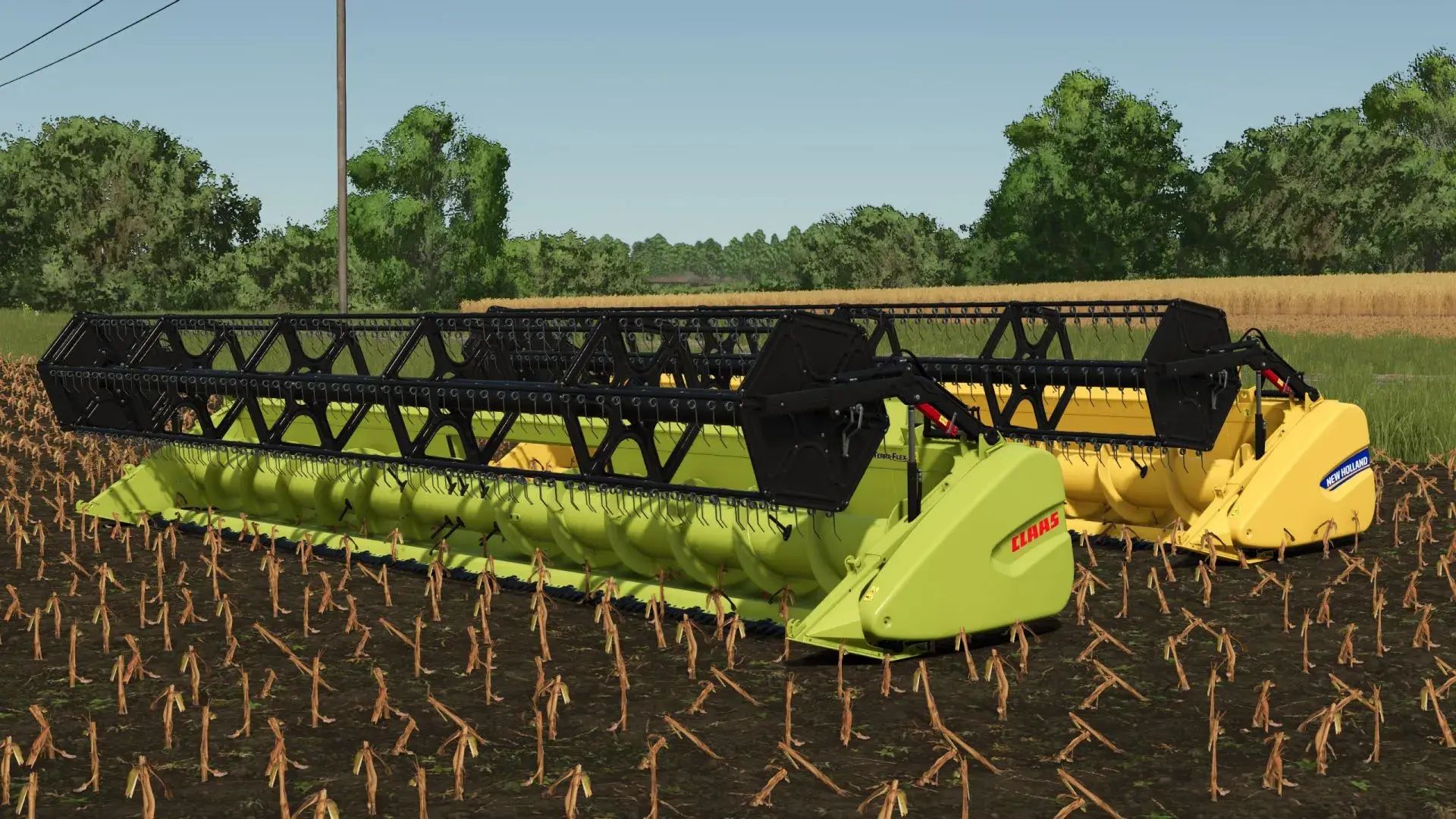 Alimentación variable de 28 pies como Claas & New Holland