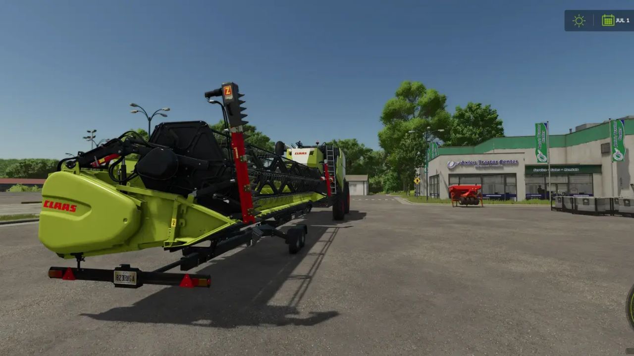 Alimentación variable de 28 pies como Claas & New Holland