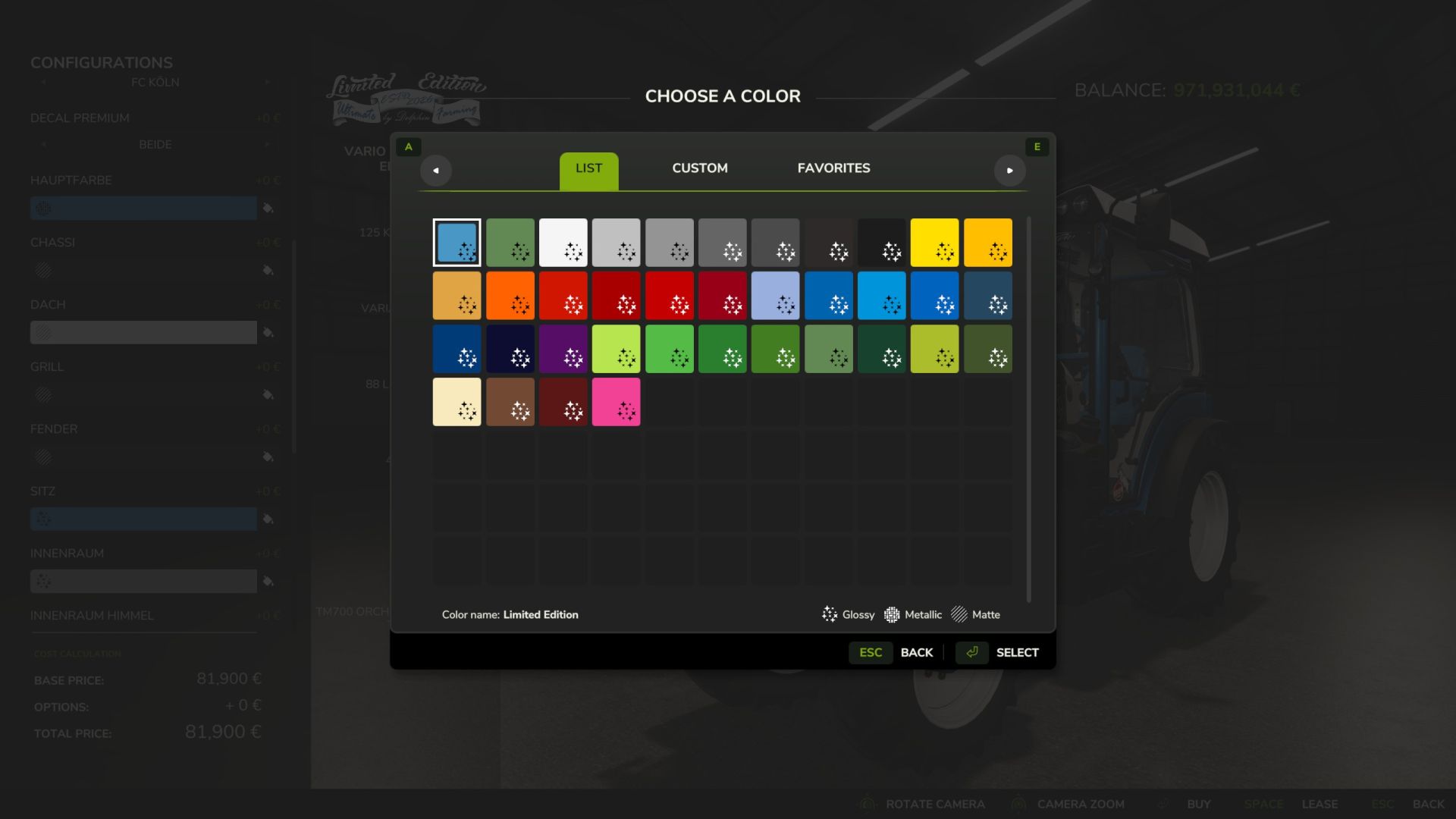 Vario 200 Limited Edition