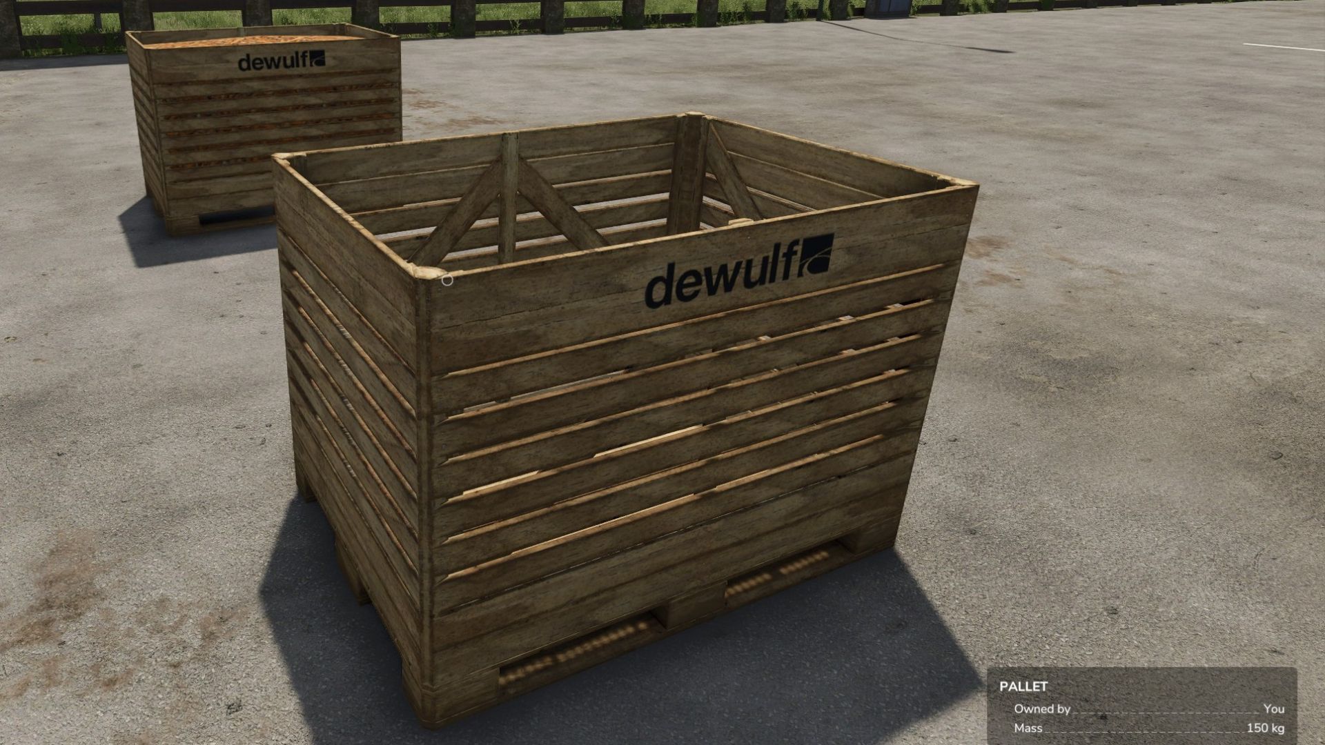 Vegetable Pallet 100,000L