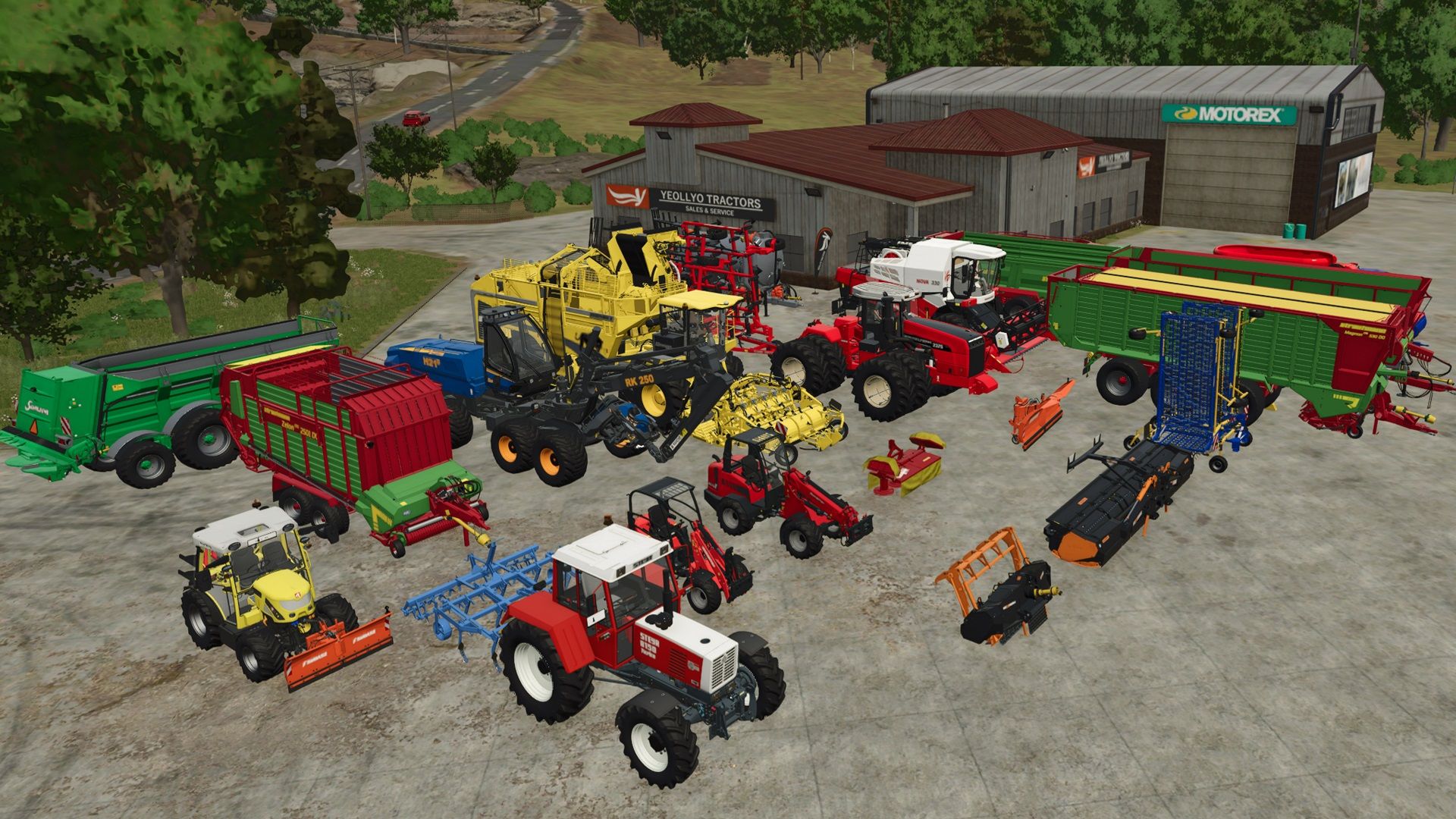 Vehicle and Tool Packs from FS22 to FS25
