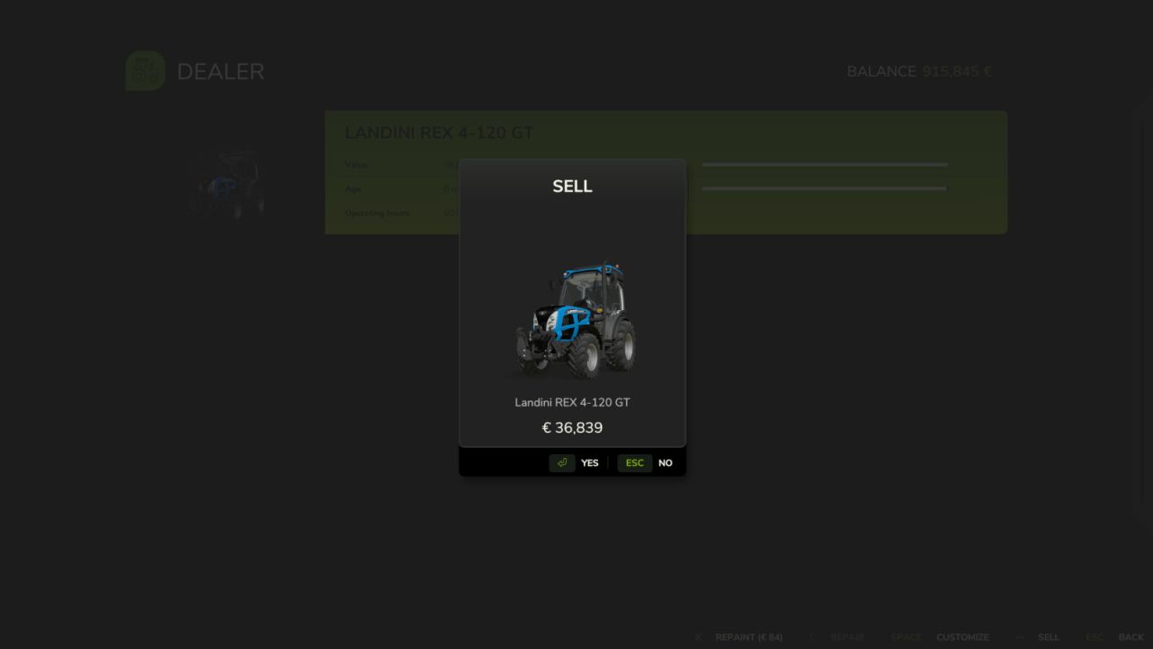 Vehicle Configuration Payment Fix