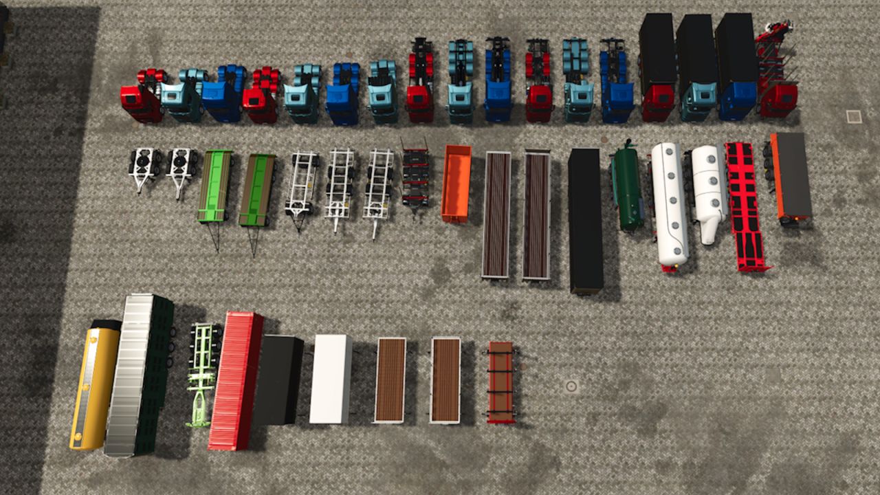 Pack de véhicules
