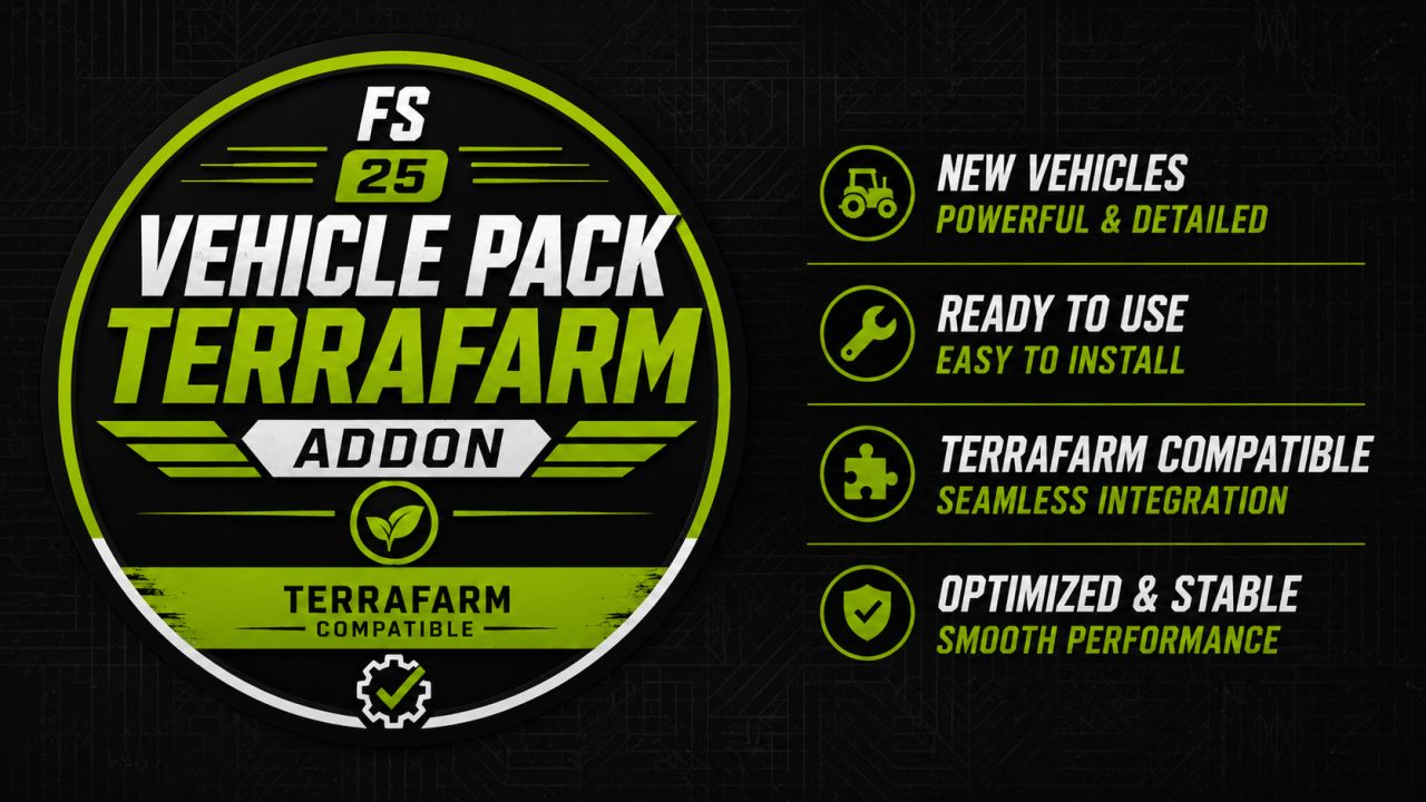 Fahrzeugpaket - TerraFarm Addon