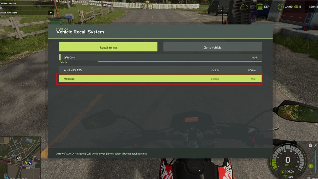 Vehicle Recall System