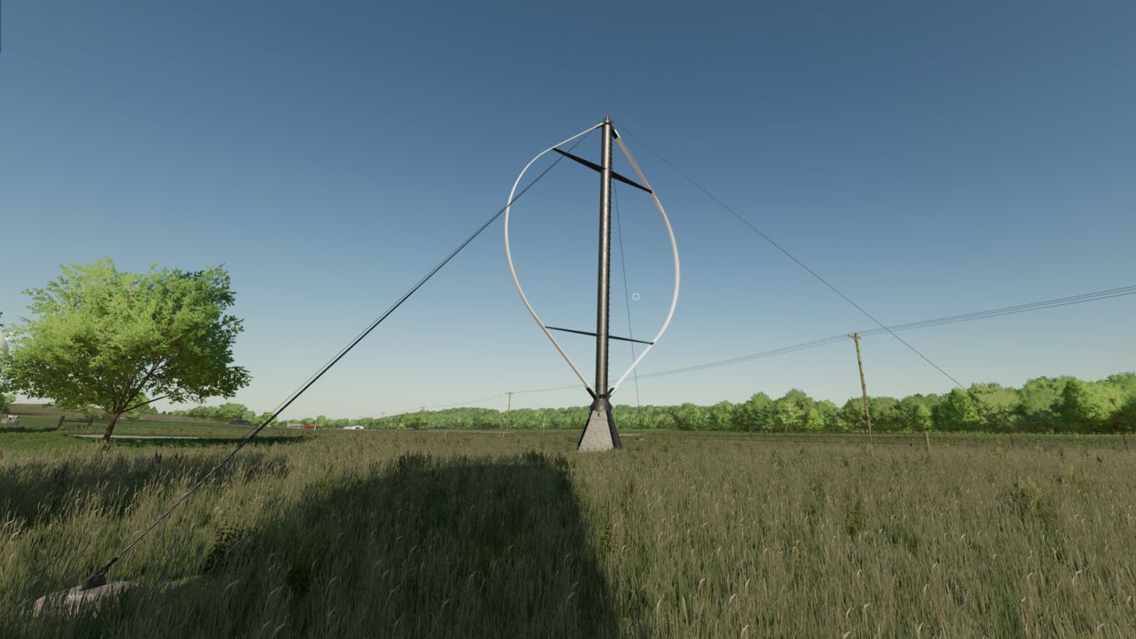 Verticale as windturbines