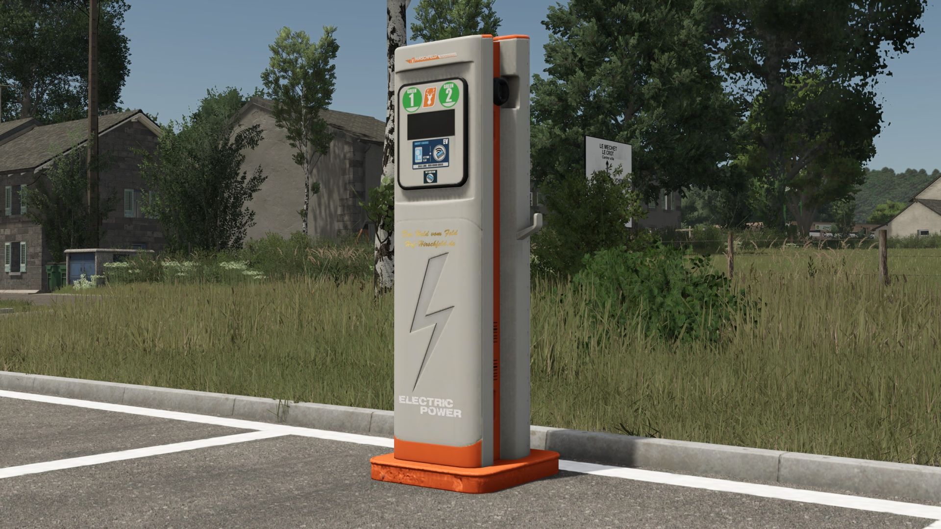 Zeer snel laadstation – Hirschfeld-editie