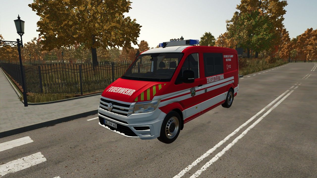 Volkswagen Crafter ELW1 FFW Westerrade