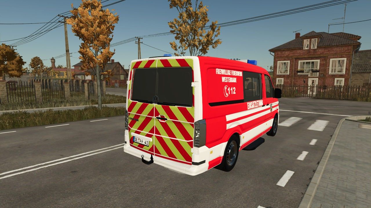 Volkswagen Crafter ELW1 FFW Westerrade