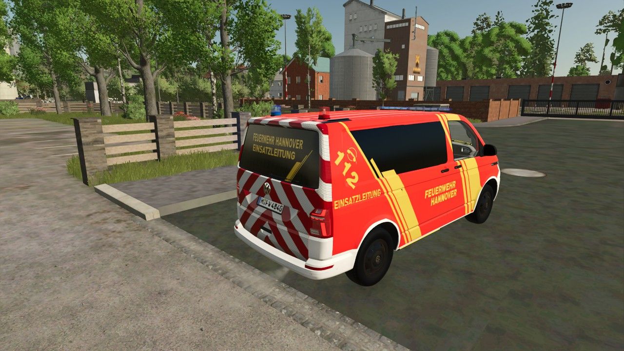 Volkswagen T6 Hanover Fire Department NEF and ELW 1