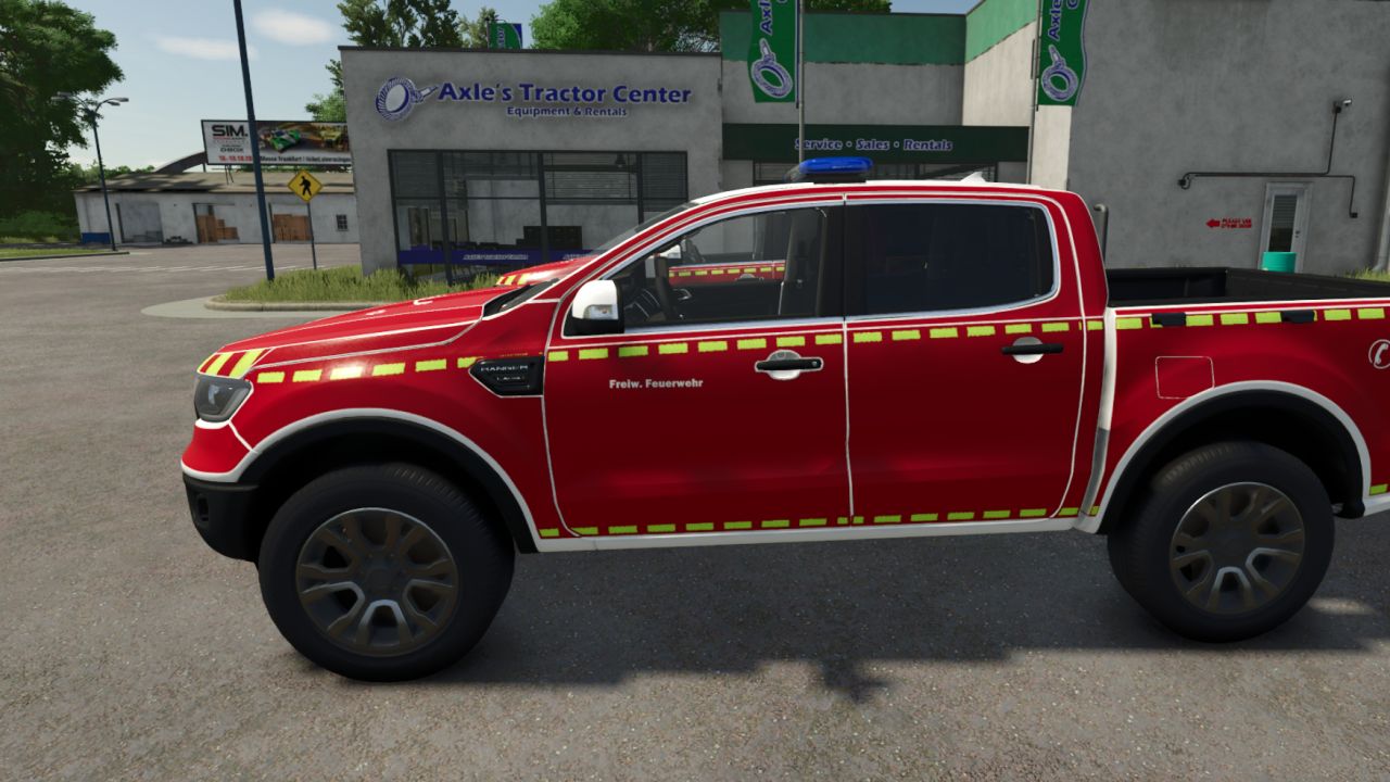 Volunteer Fire Department Design Ford Ranger