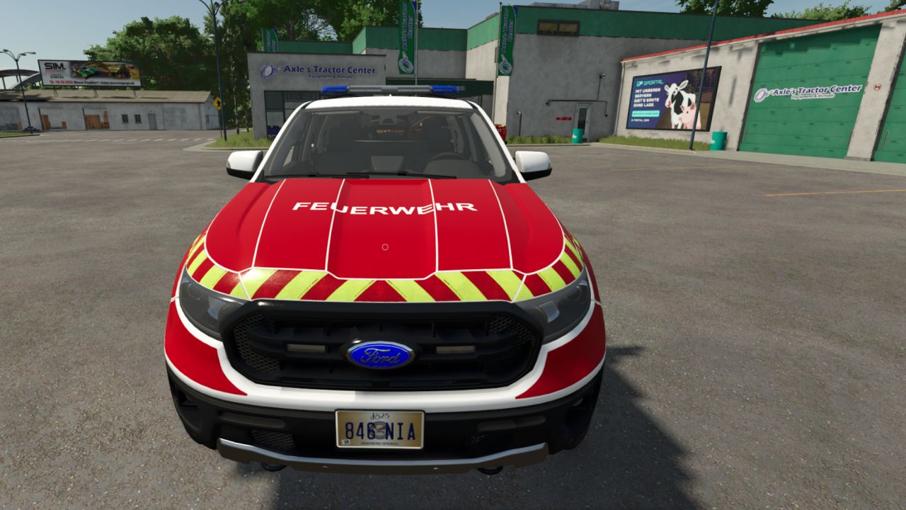 Volunteer Fire Department Design Ford Ranger