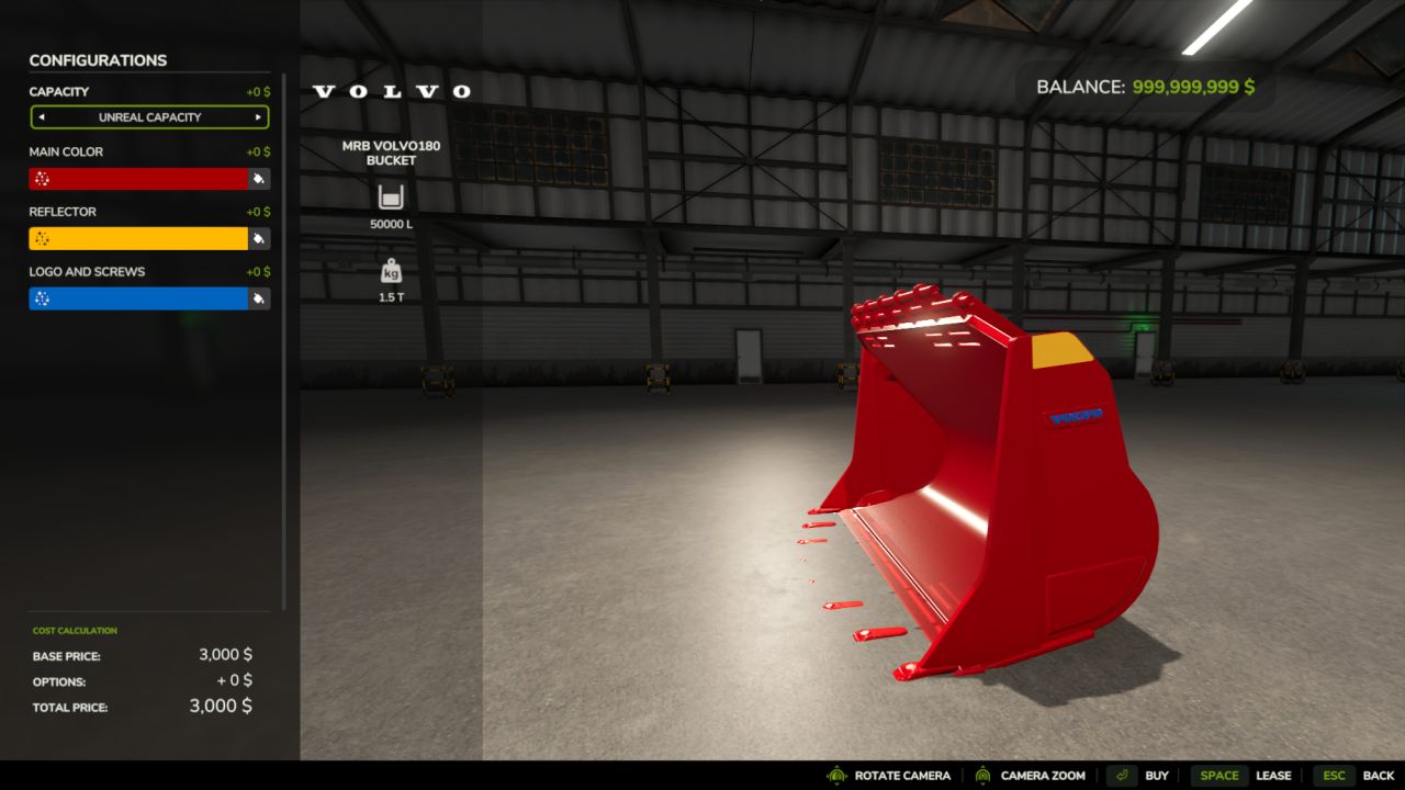 Volvo 180 Rock Bucket Edit