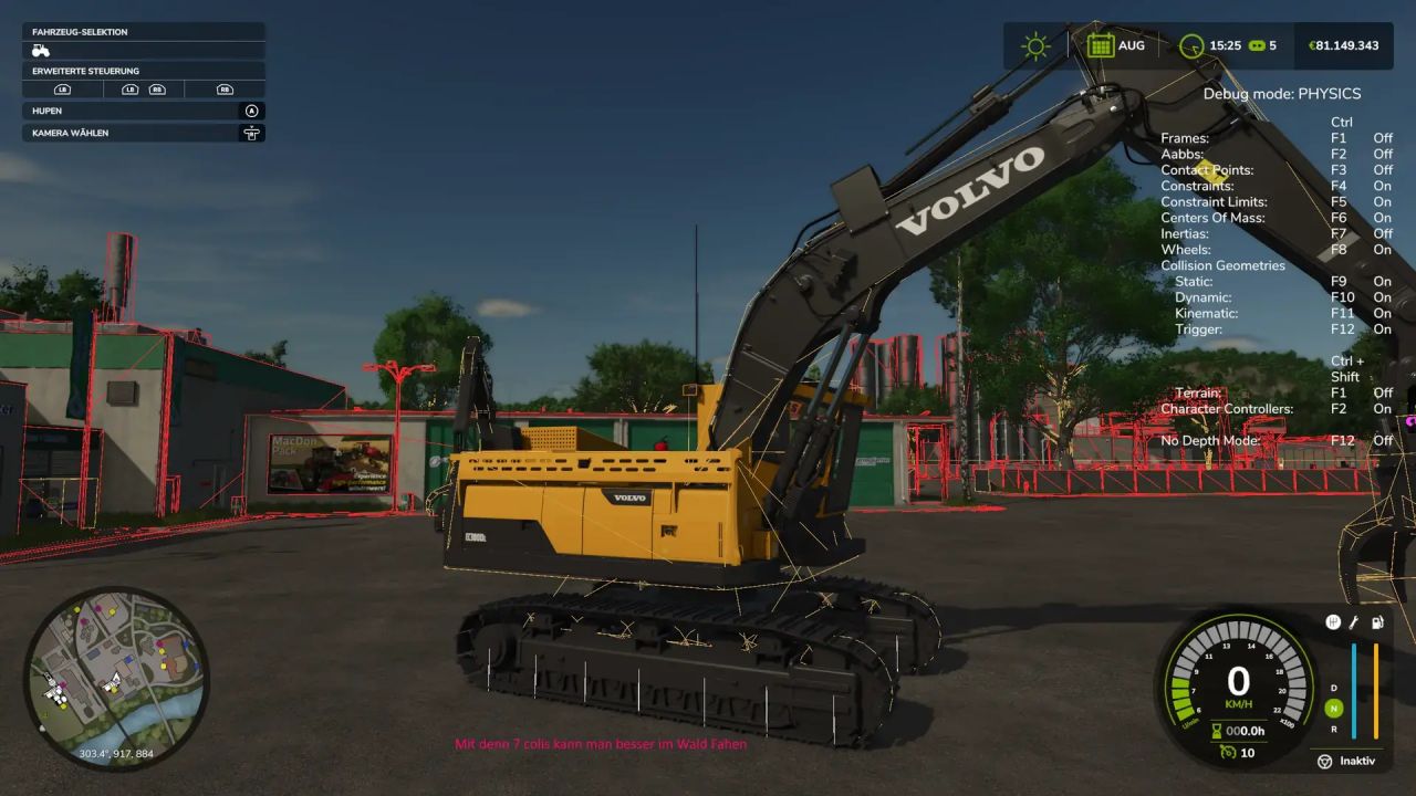 Volvo EC250DL (Meer botsingen)