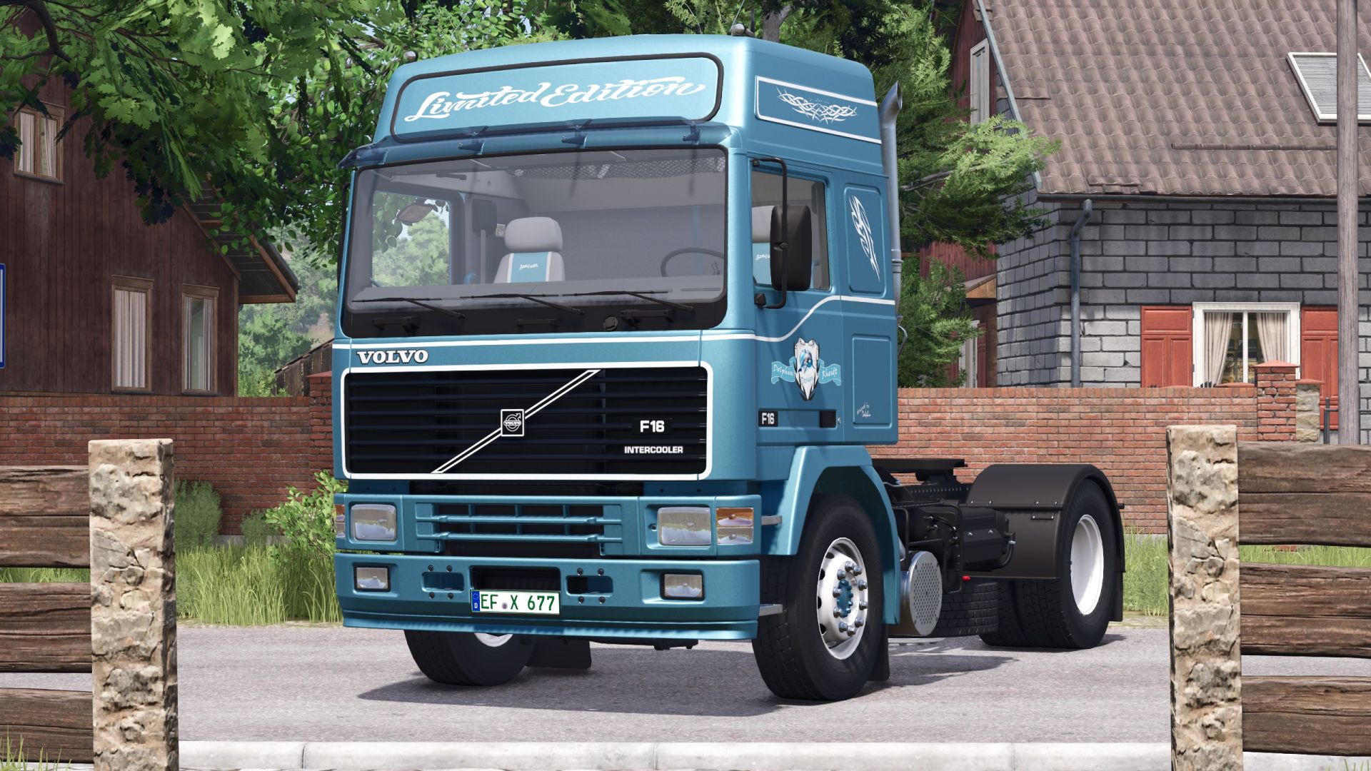 Volvo F16 Globetrotter Dolphin Edition