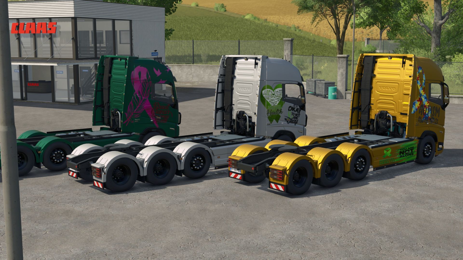 Volvo FH16 (Breast cancer & Mental Health awareness)