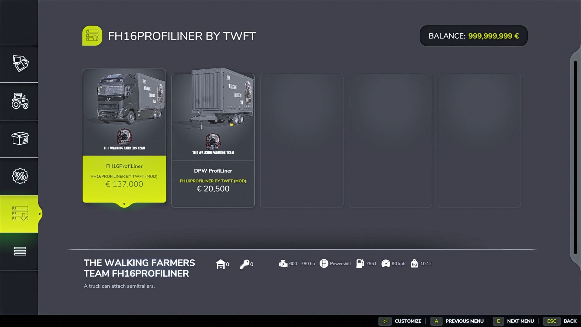 Volvo FH16 Profiliner FS25 thumbnail 5