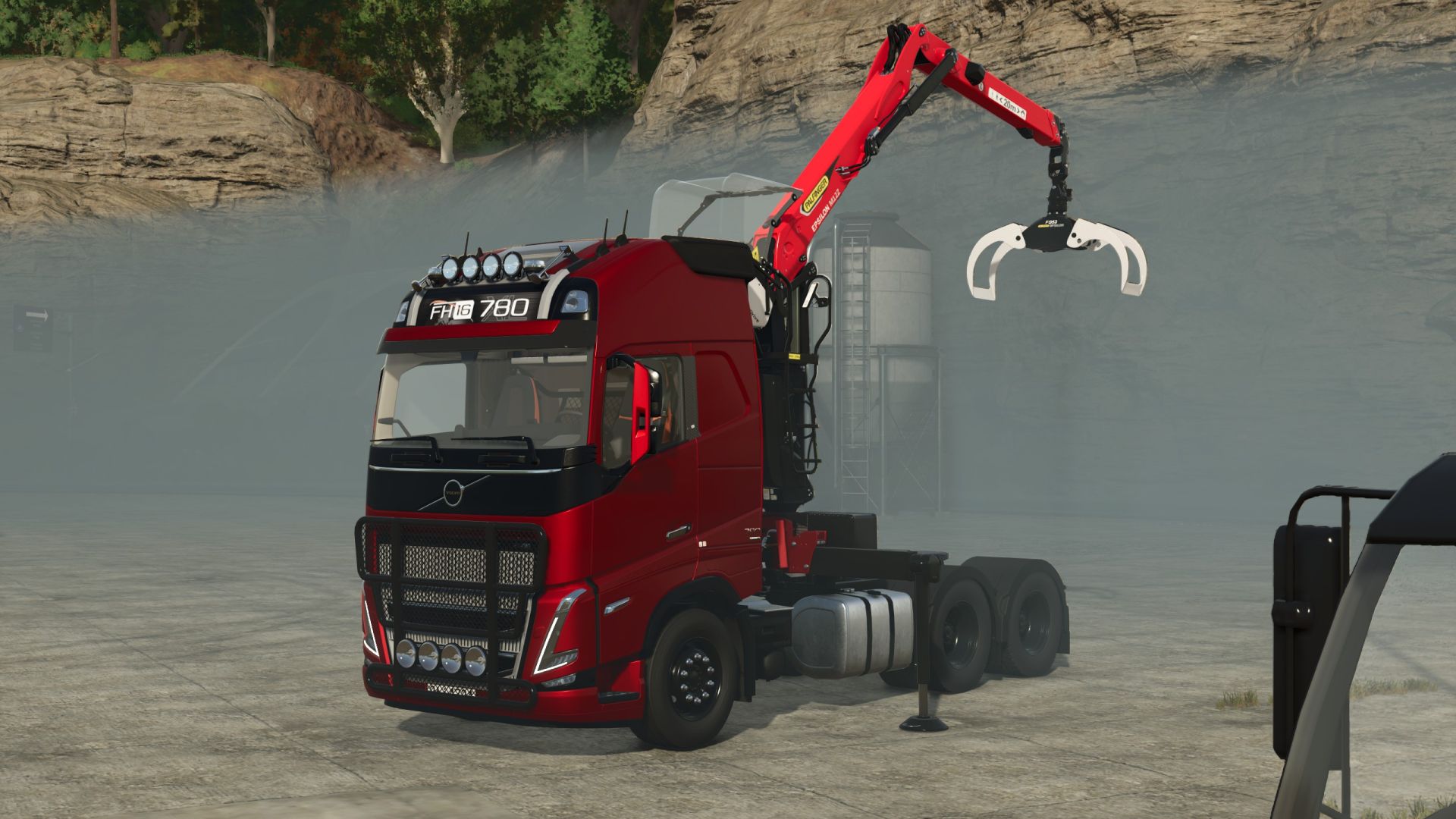 Volvo FH16 with Palfinger Epsilon