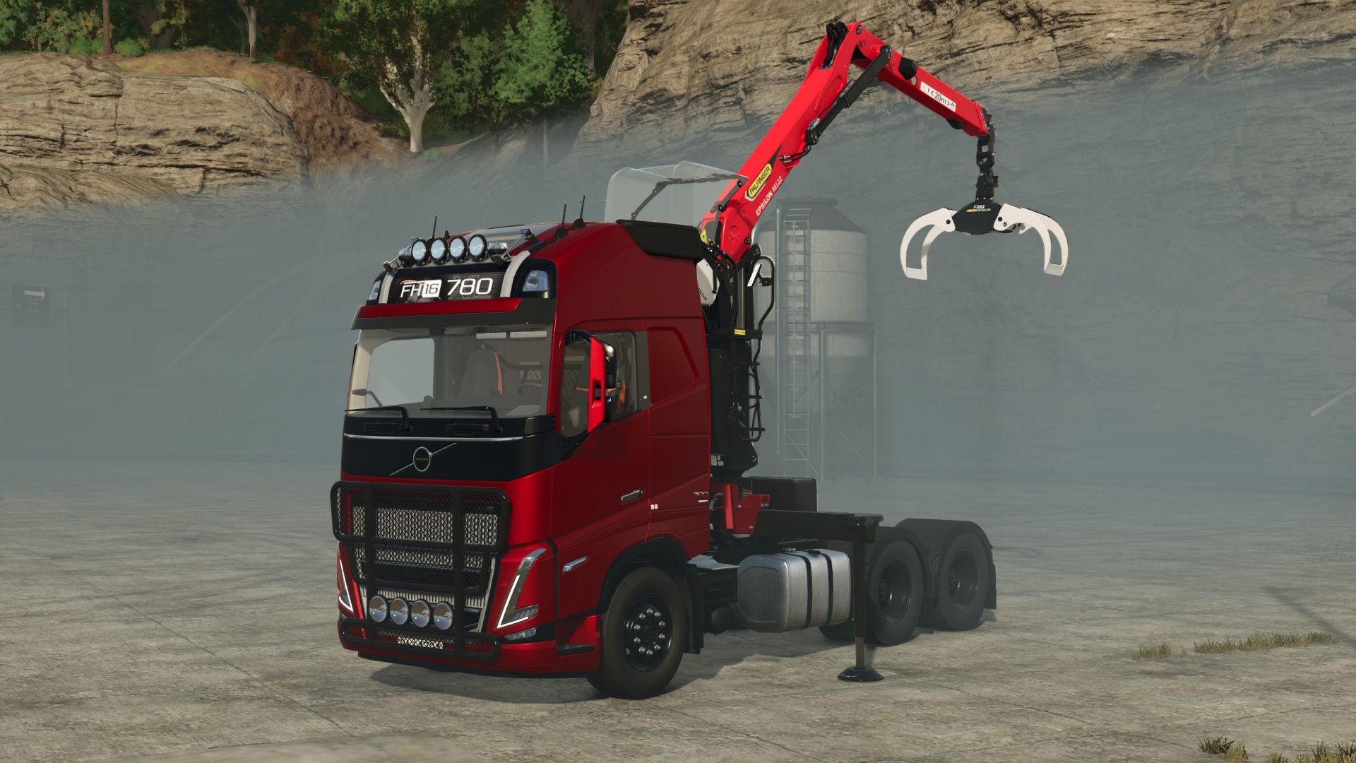 Volvo FH16 with Palfinger Epsilon
