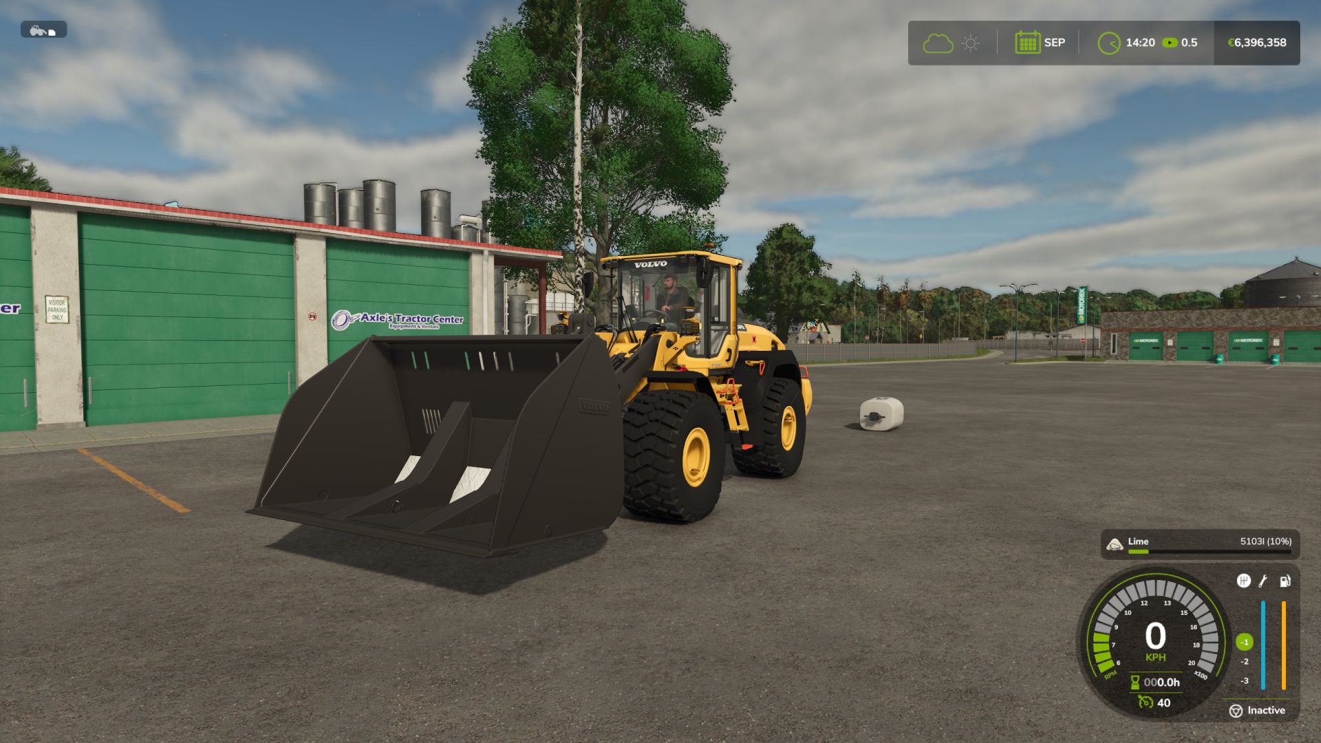 Volvo L120 Large volume bucket