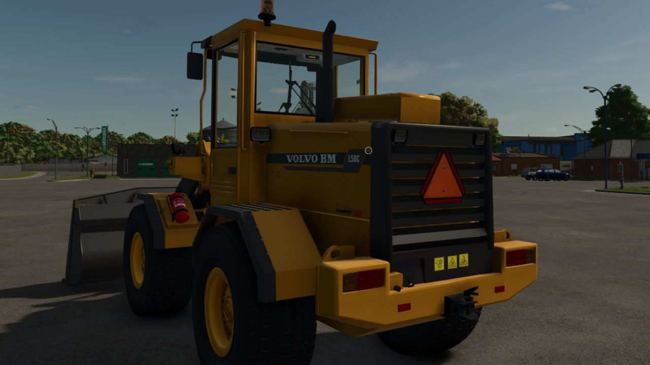 Console Arm Loader Volvo L50C FS25 - KingMods