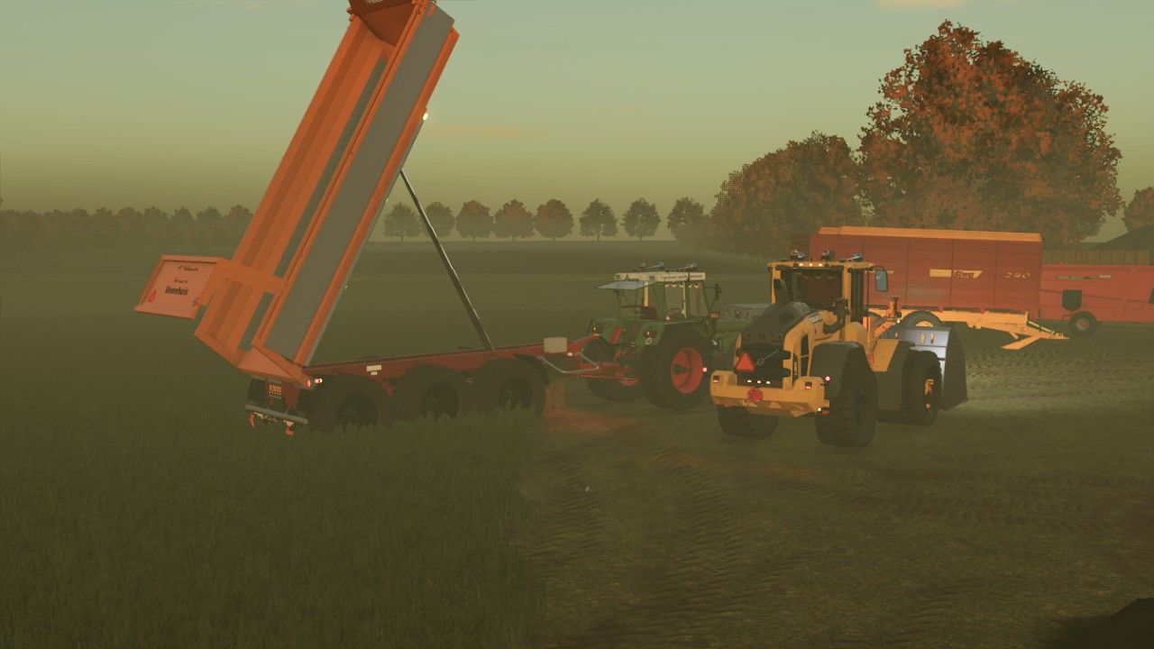 Volvo L90 Doppelbereifung