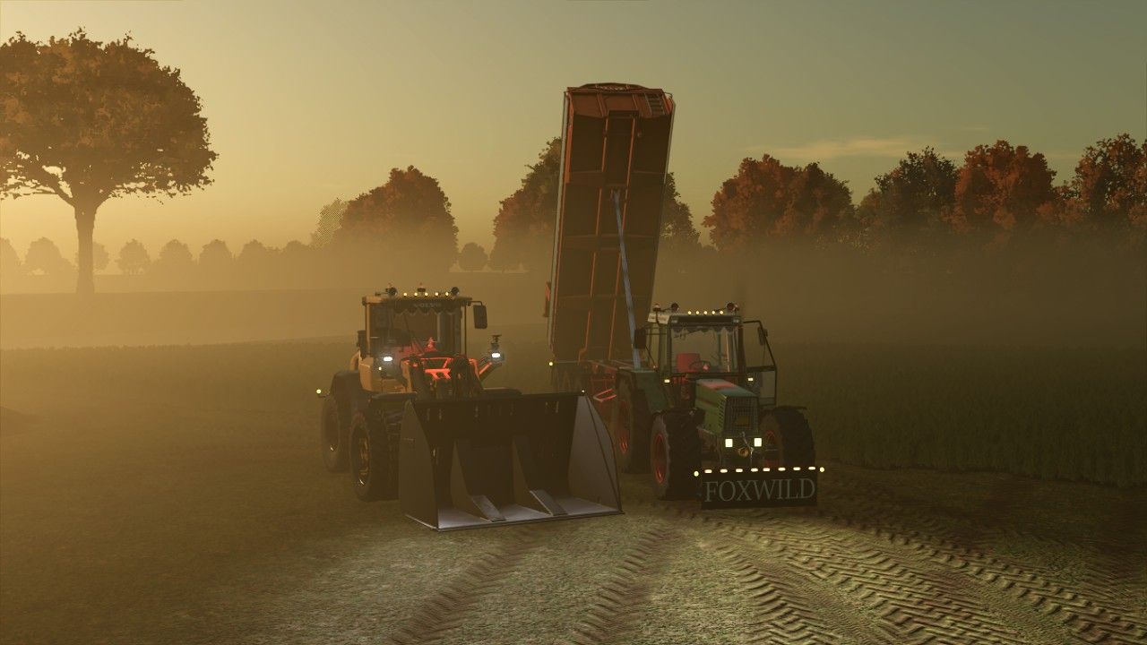 Volvo L90 Doppelbereifung