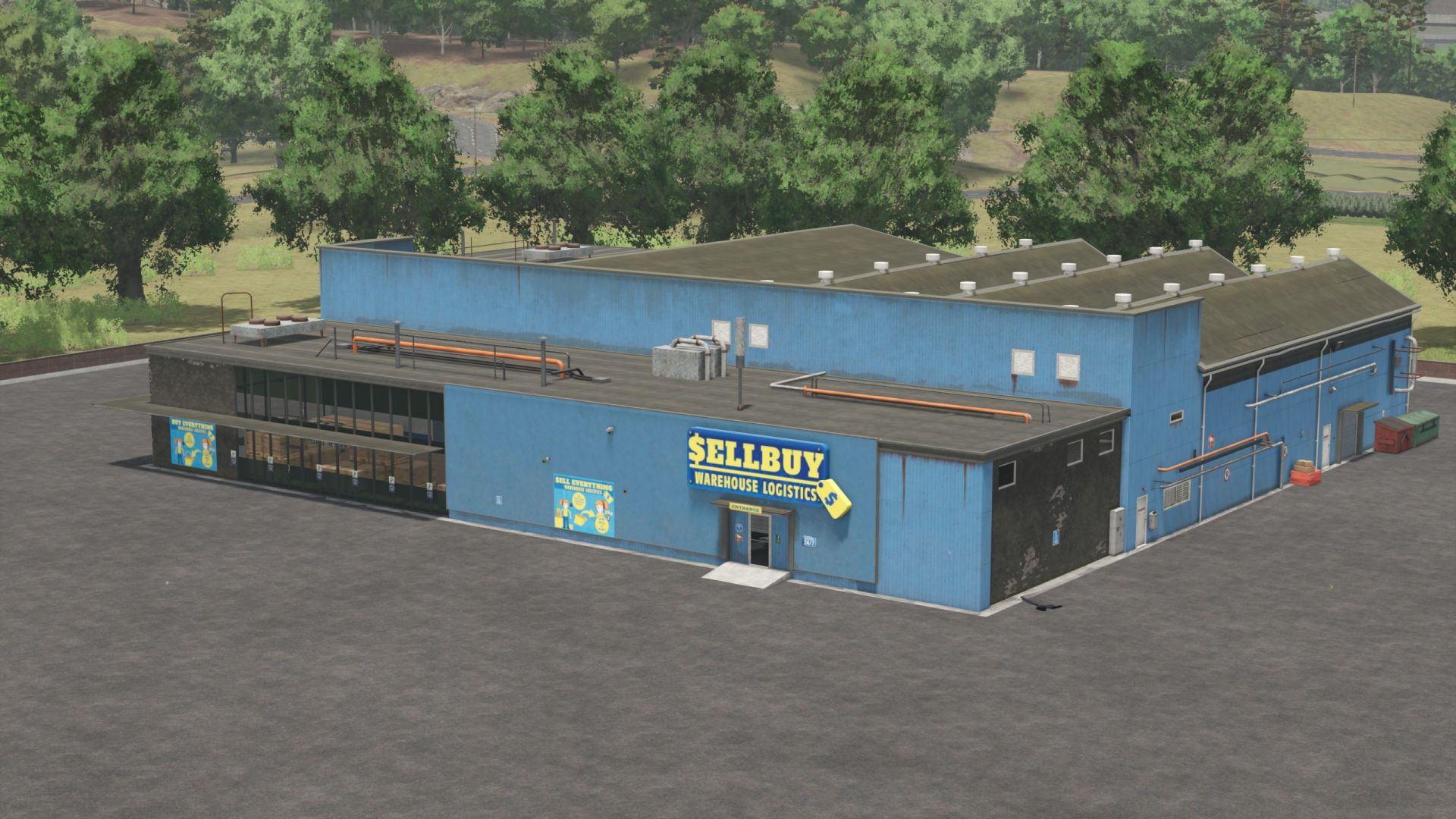 Opslaghuis logistiek