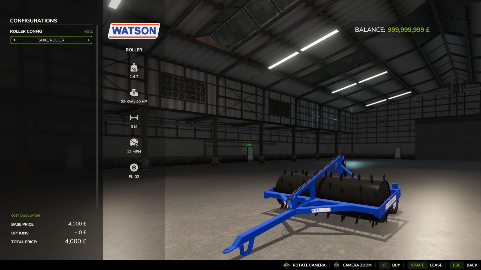 Watson Rollers Pack