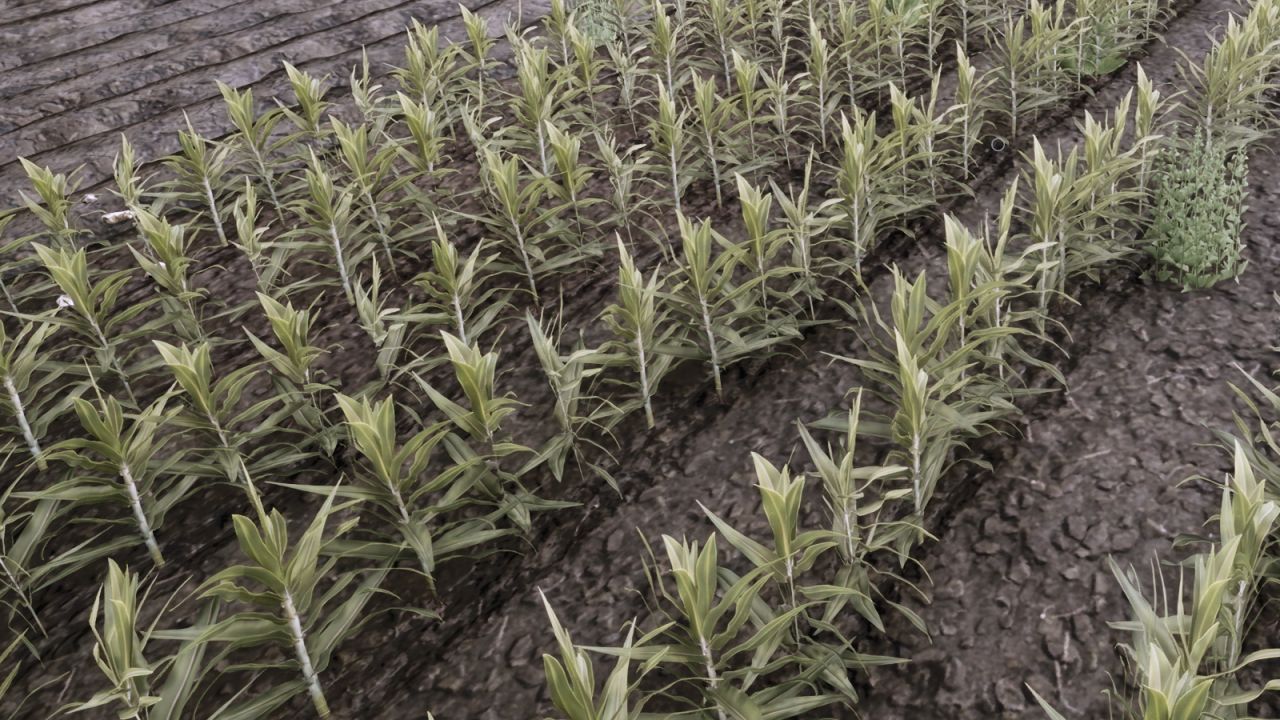 Weeds After Plowing