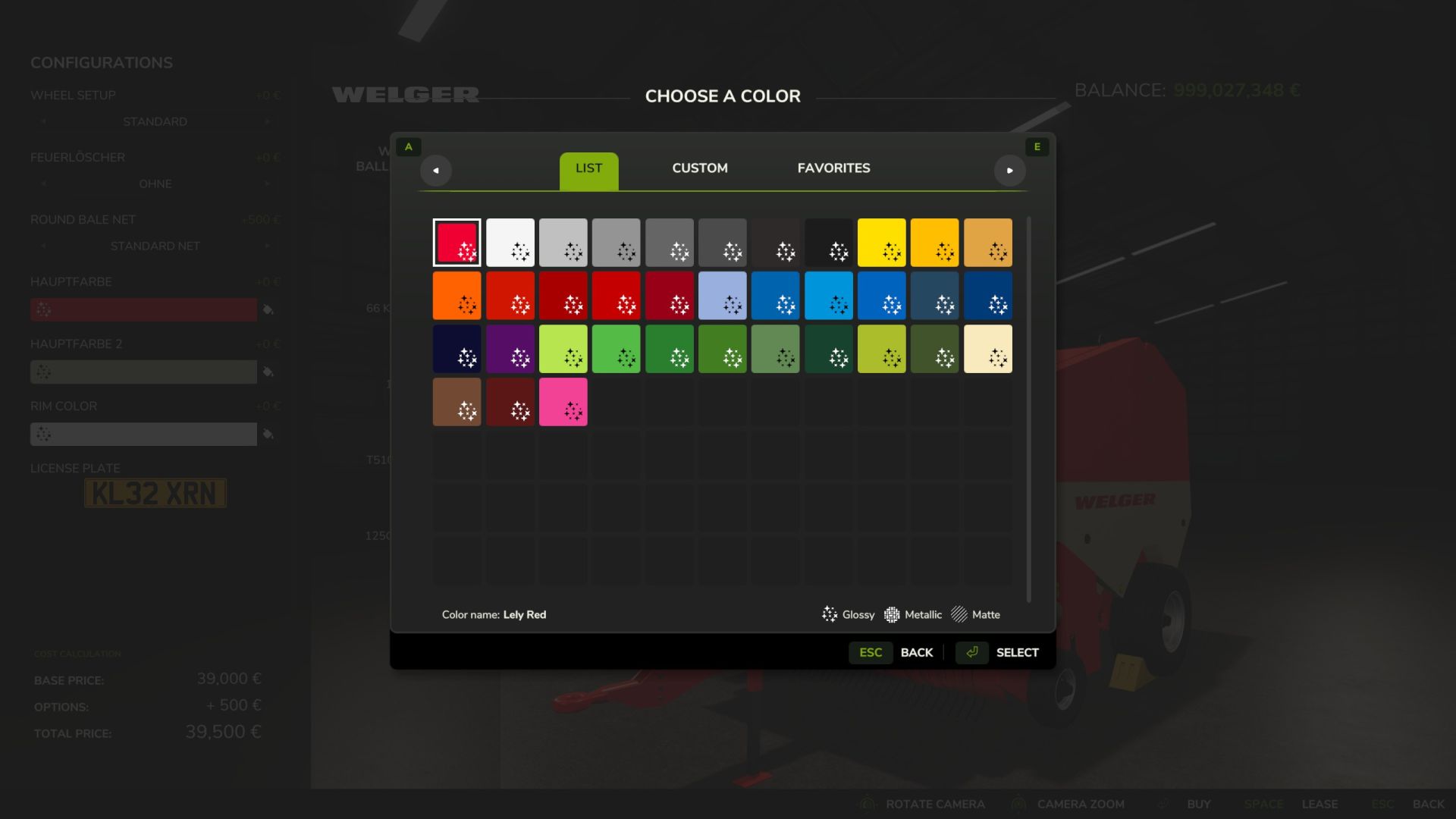 Welger yuvarlak balya makinesi