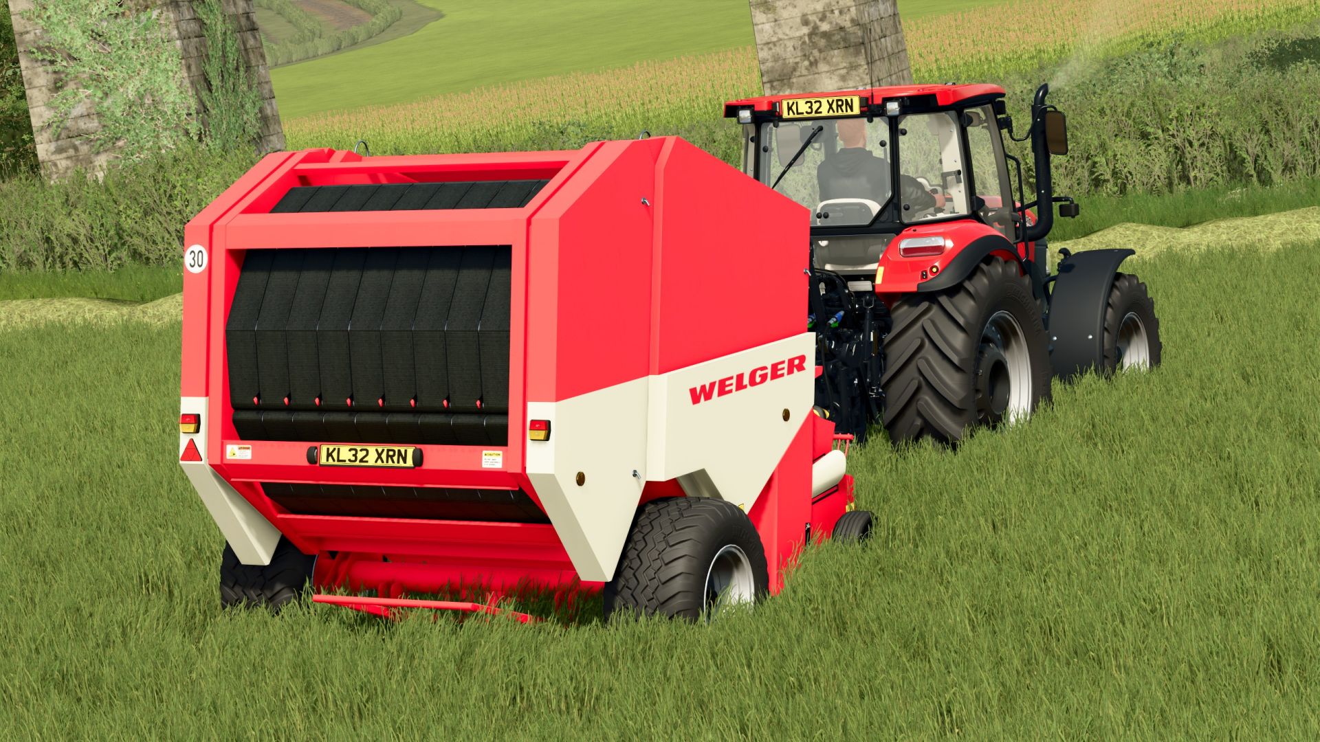 Welger yuvarlak balya makinesi