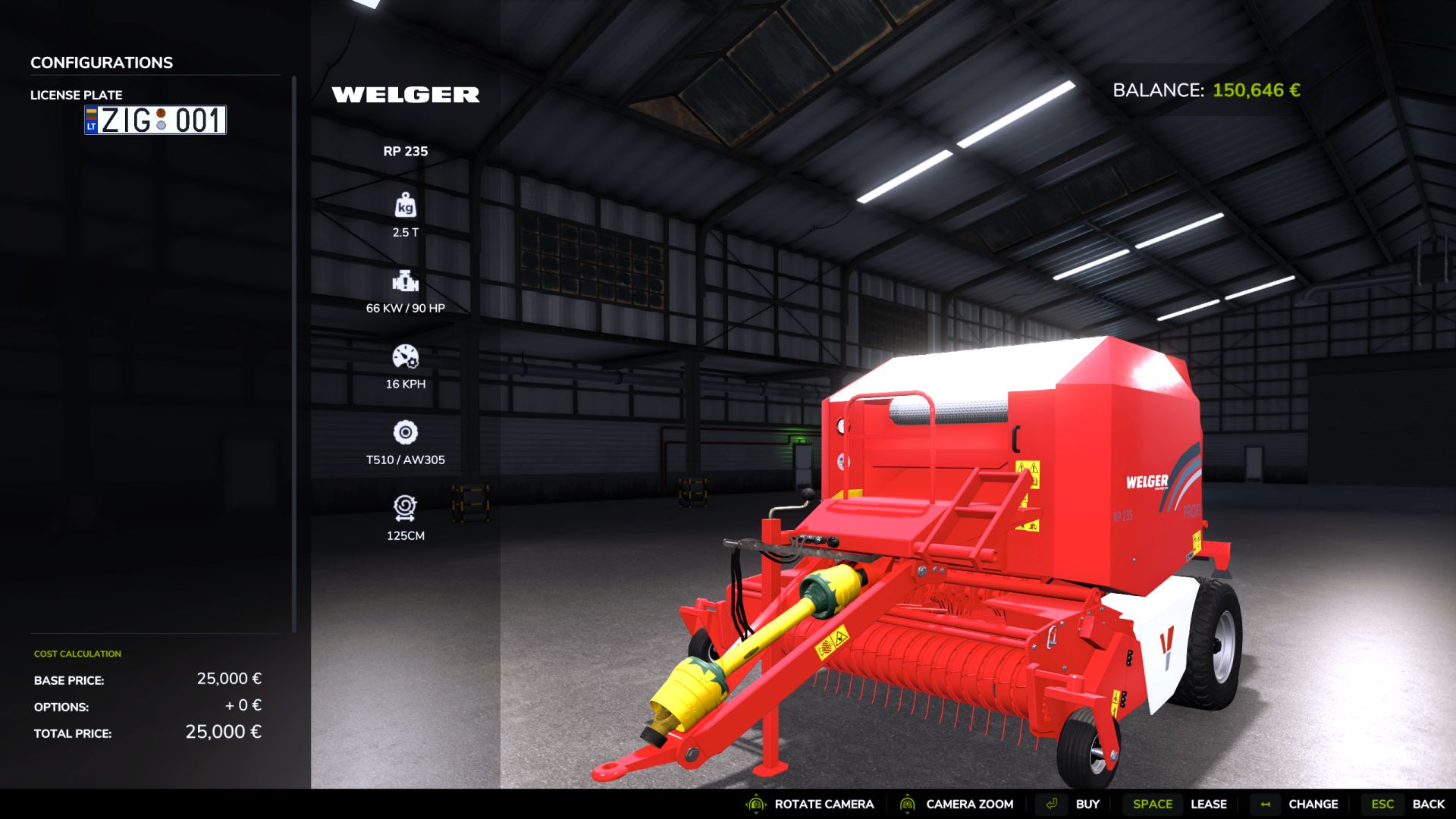 Welger RP 235 Profi