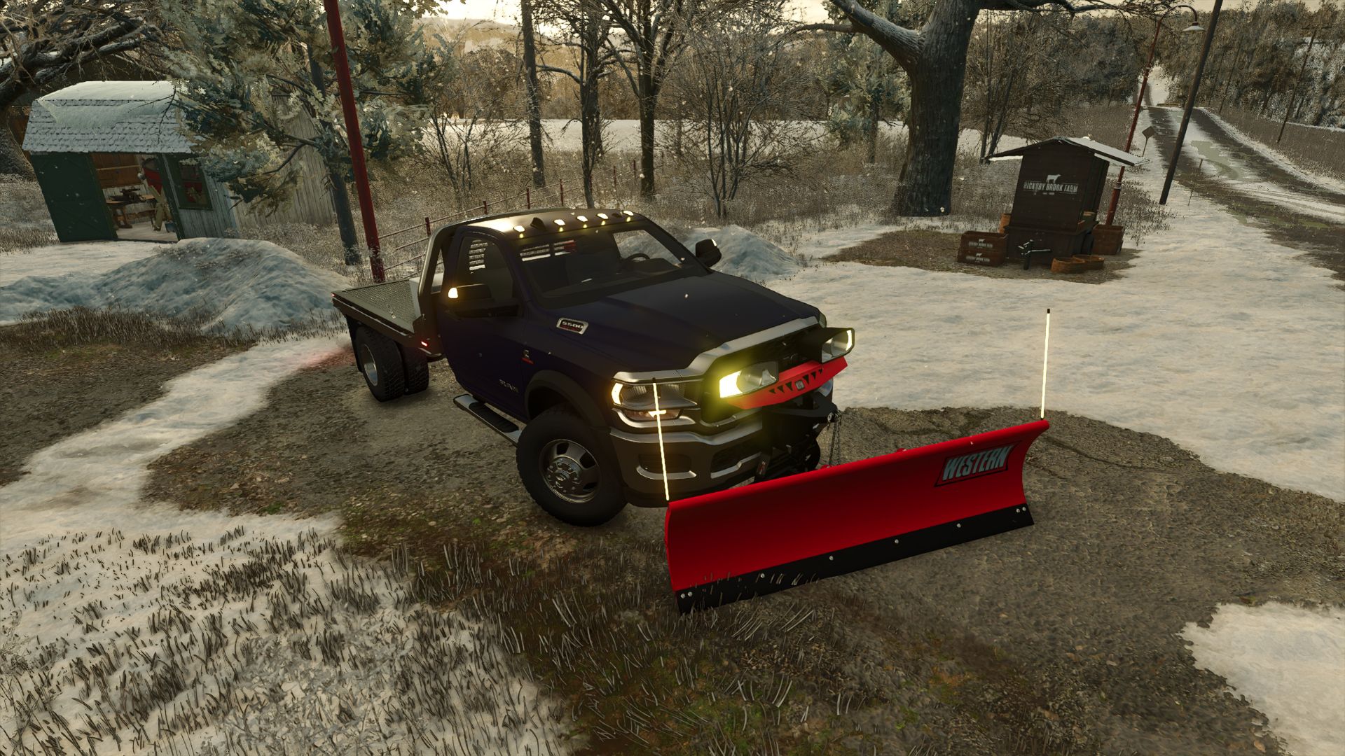 western-fisher-plow-pack-fs25-CDEV8 Western / Fisher Plow Pack