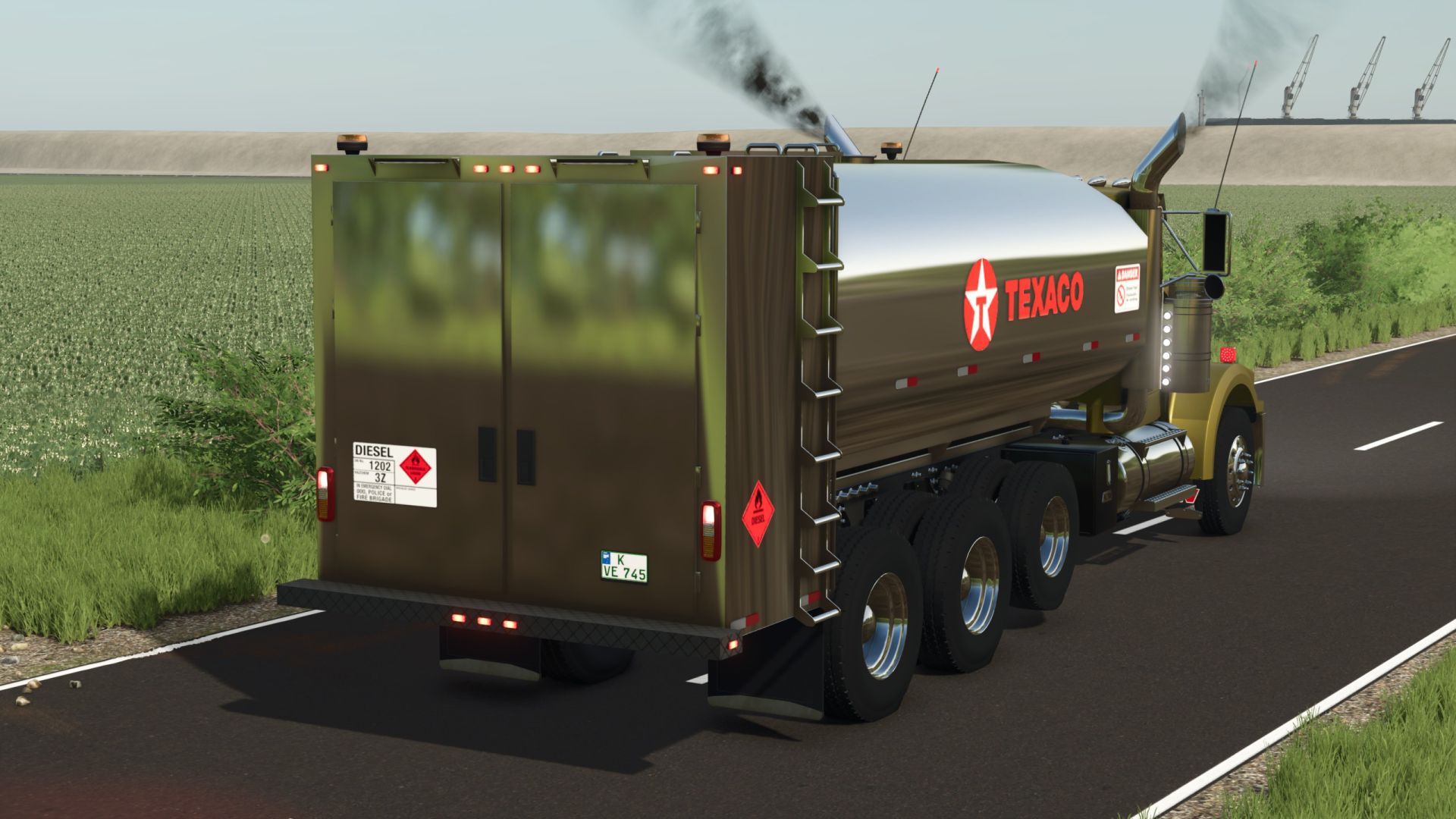 Western Star 4964 Tráfico de combustible