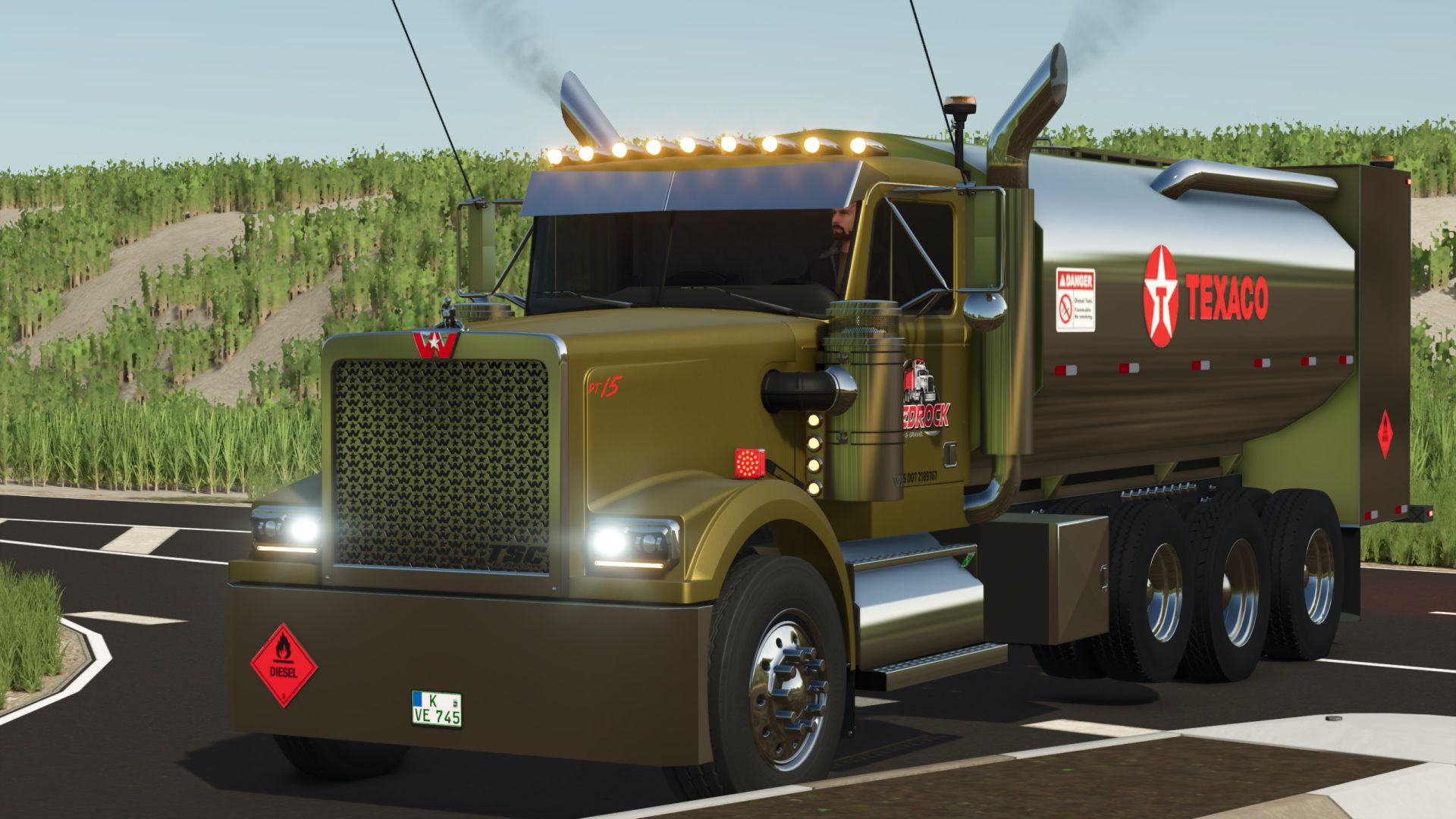 Western Star 4964 Tráfico de combustible