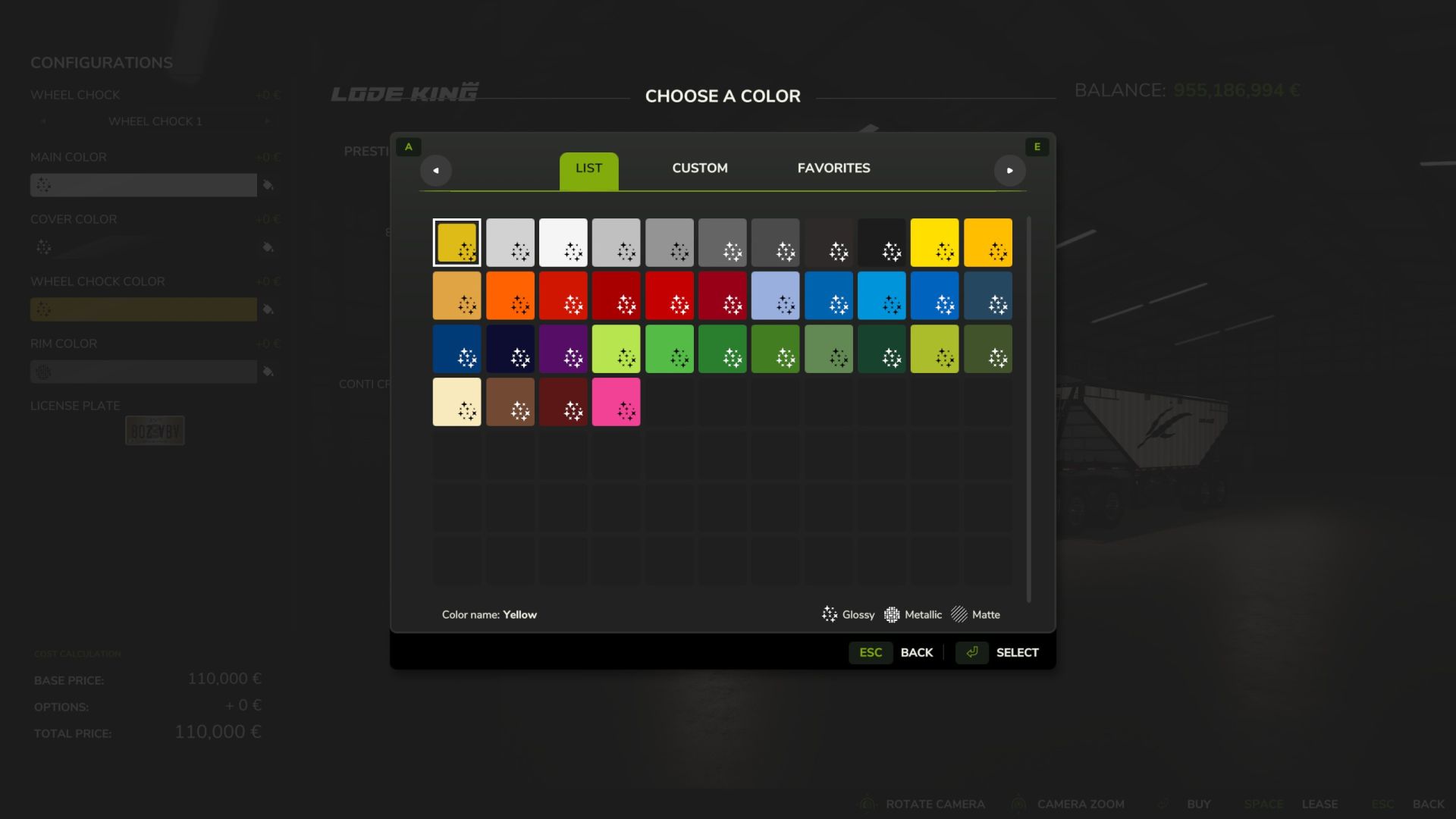 Wheel Chock Customizer