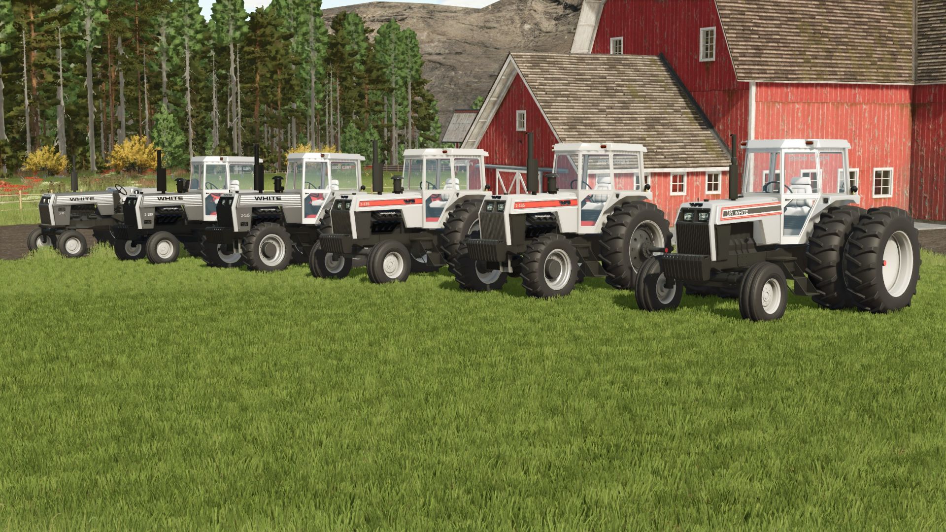 White Field Boss 1-3 Series
