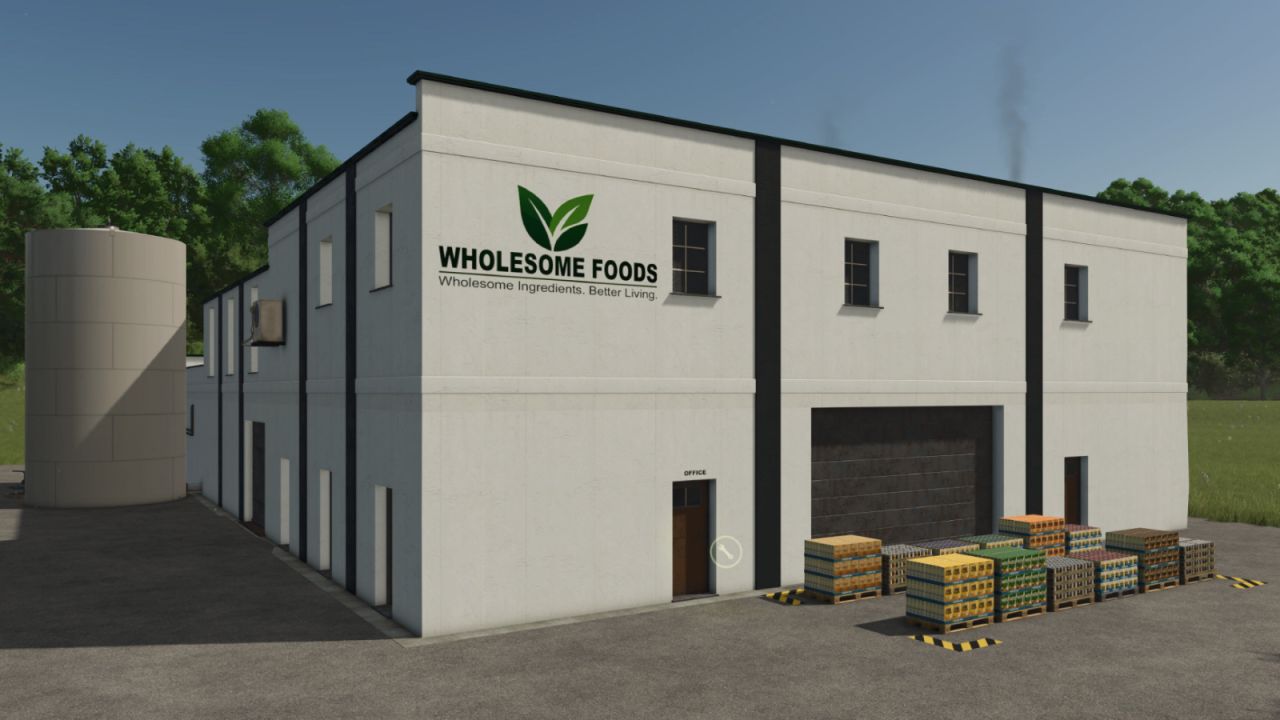 Wholesome Foods-fabriek
