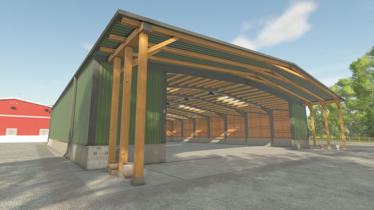 Wide Garage