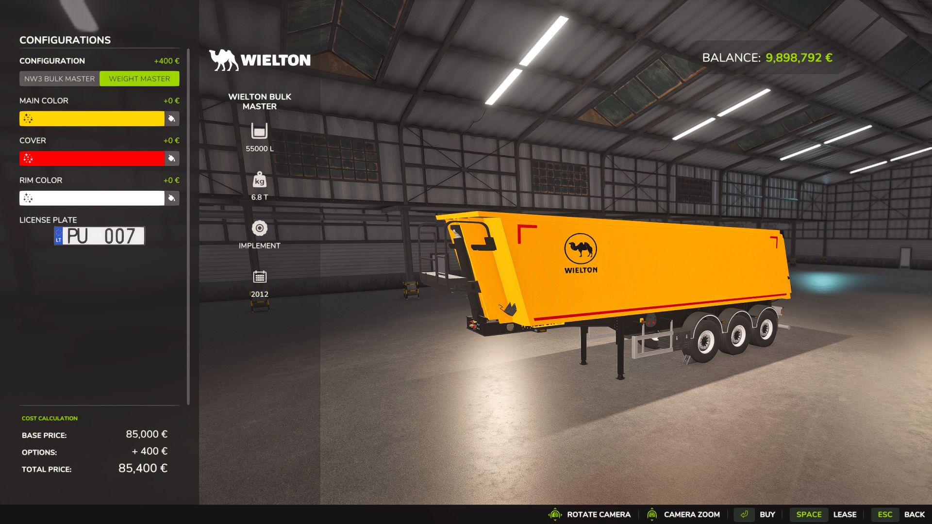 Wielton Bulk Master