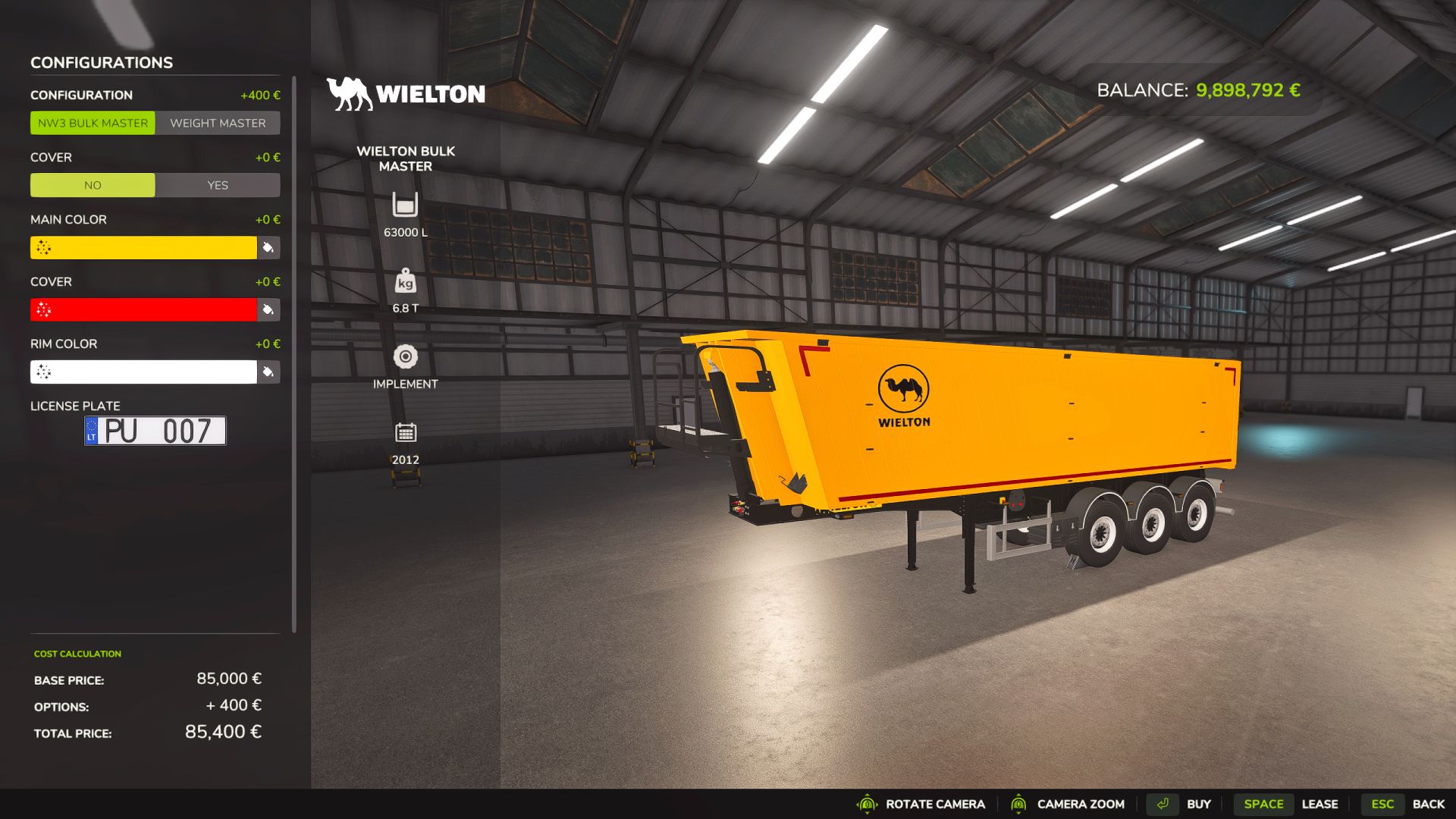 Wielton Bulk Master