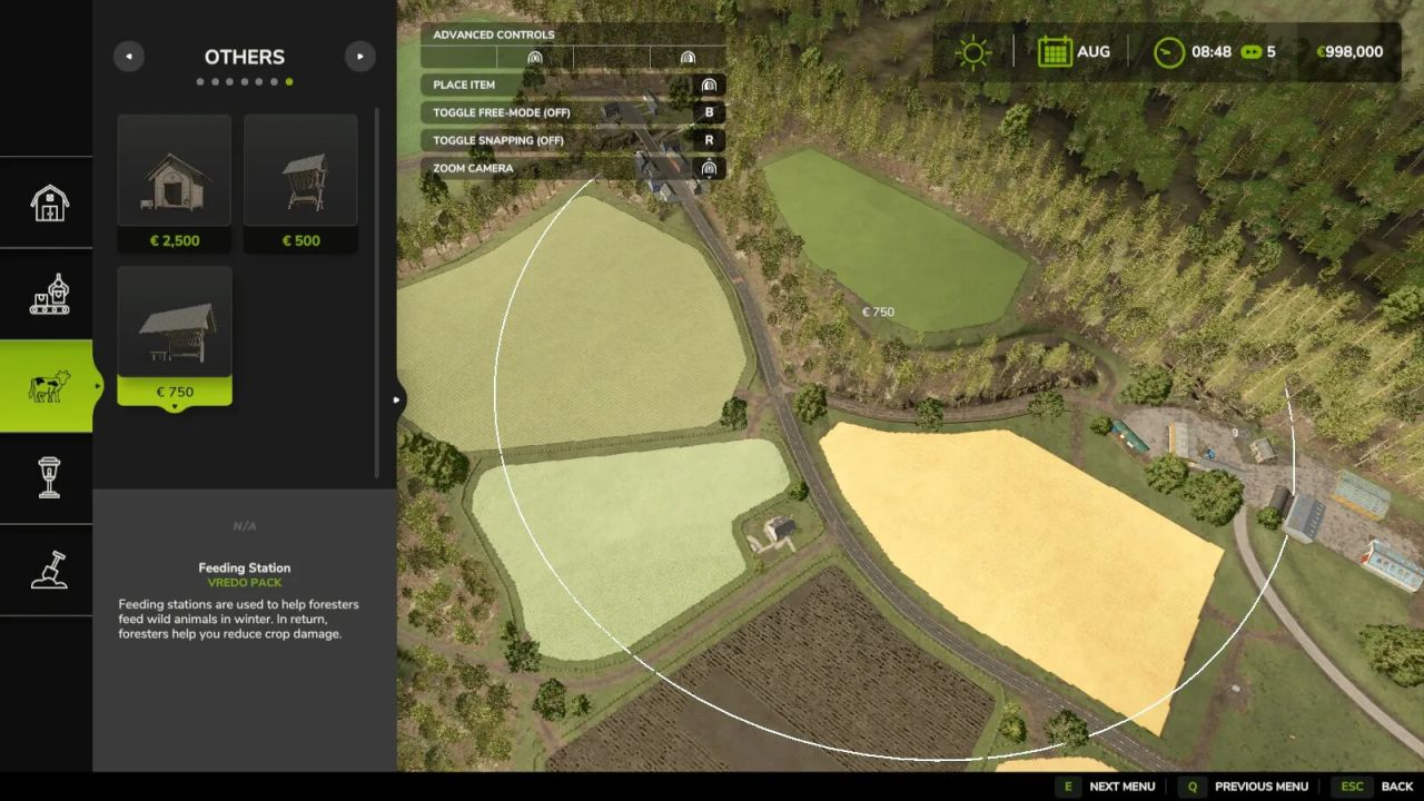 Informations sur les mangeoires pour la faune