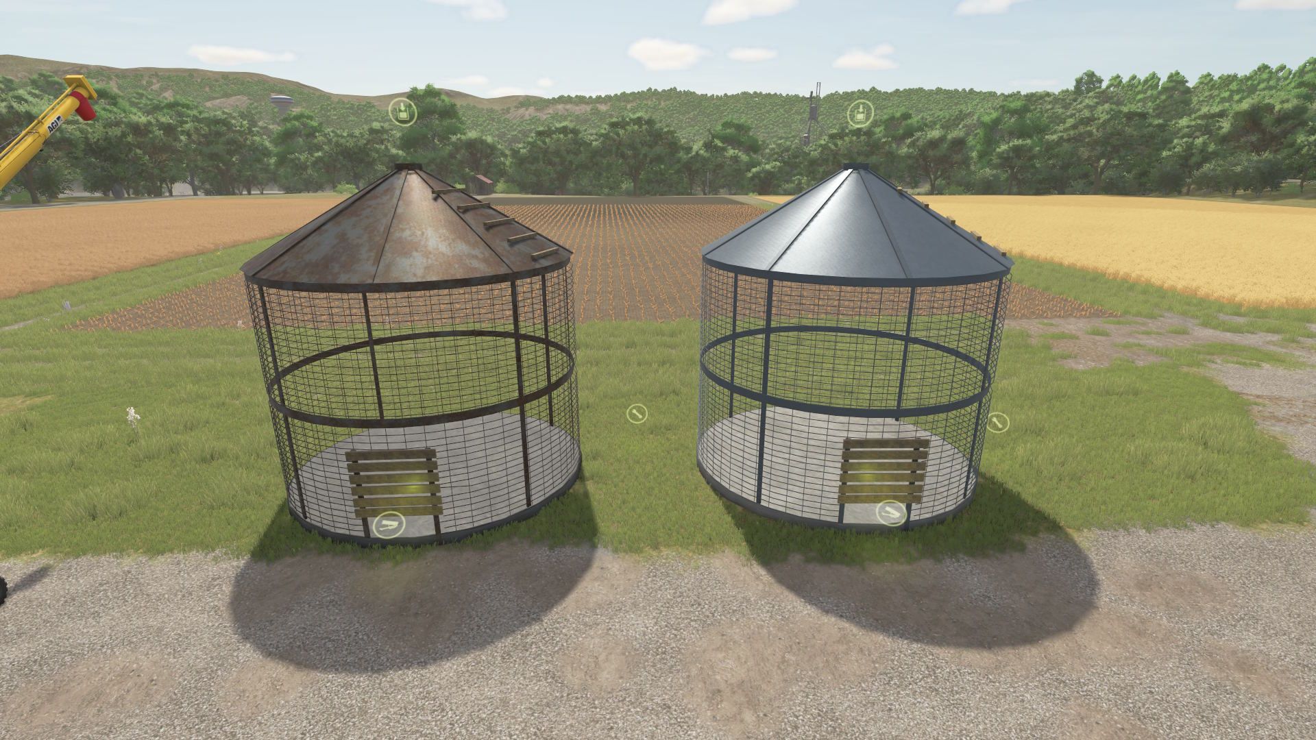Wire Crib Corn Dryer