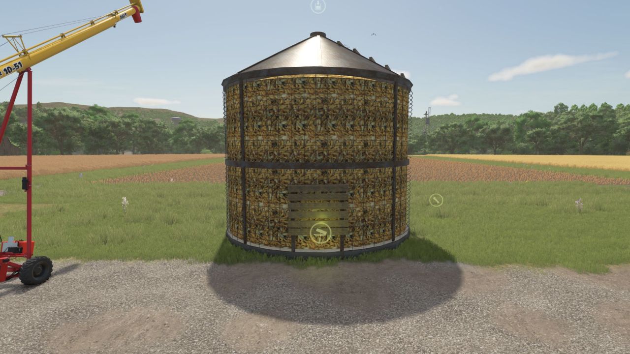 Wire Crib Corn Dryer