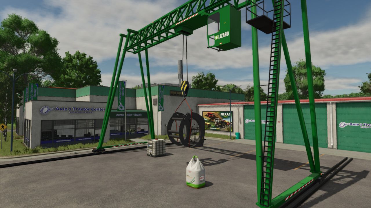 Grue à bois